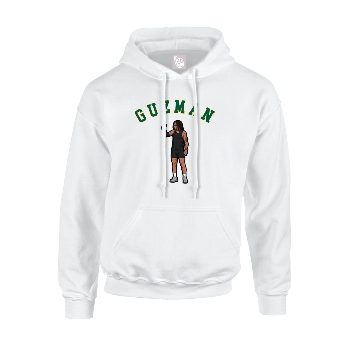Hoodie — Shirsey Arch in White