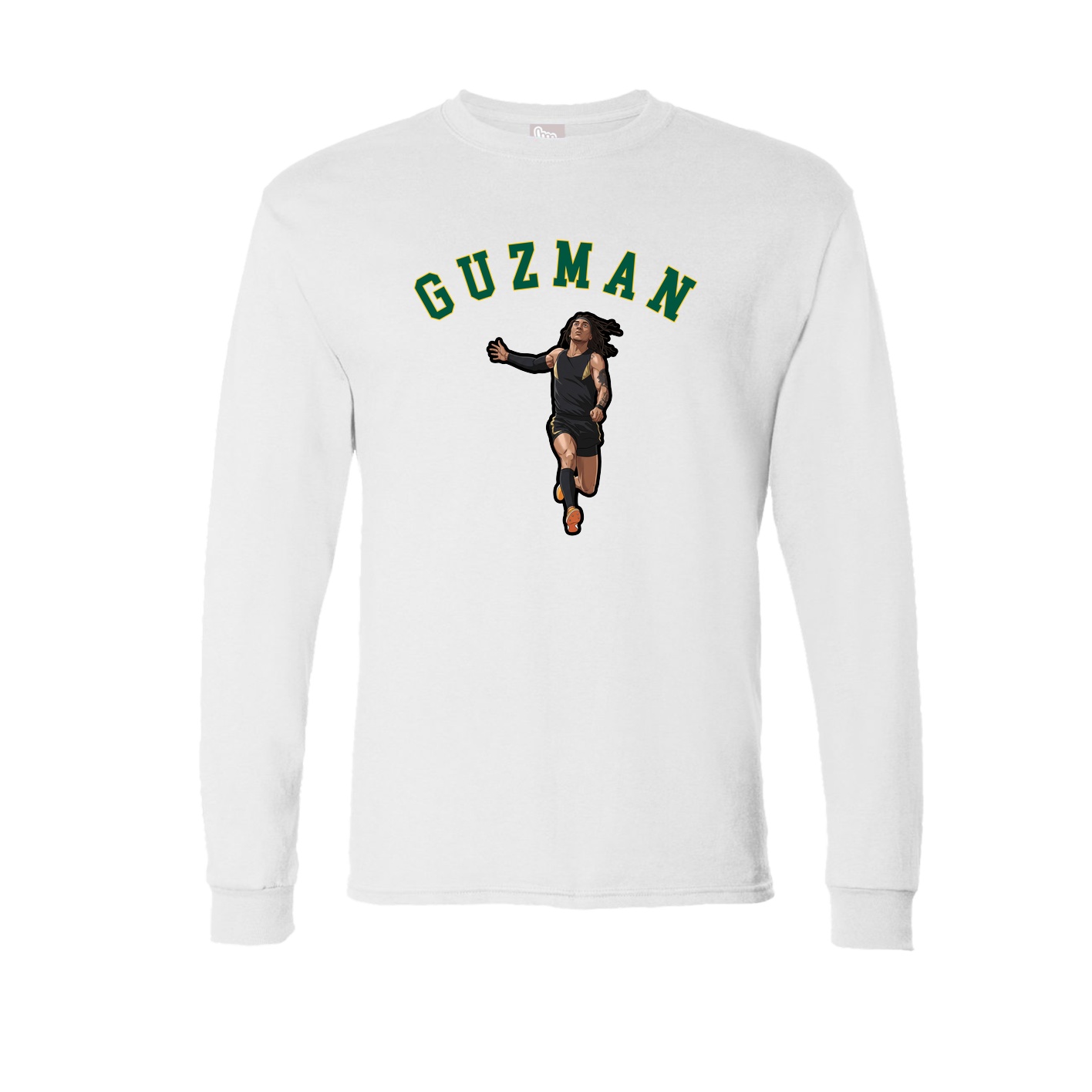 Long Sleeve Tee — Shirsey Arch in White