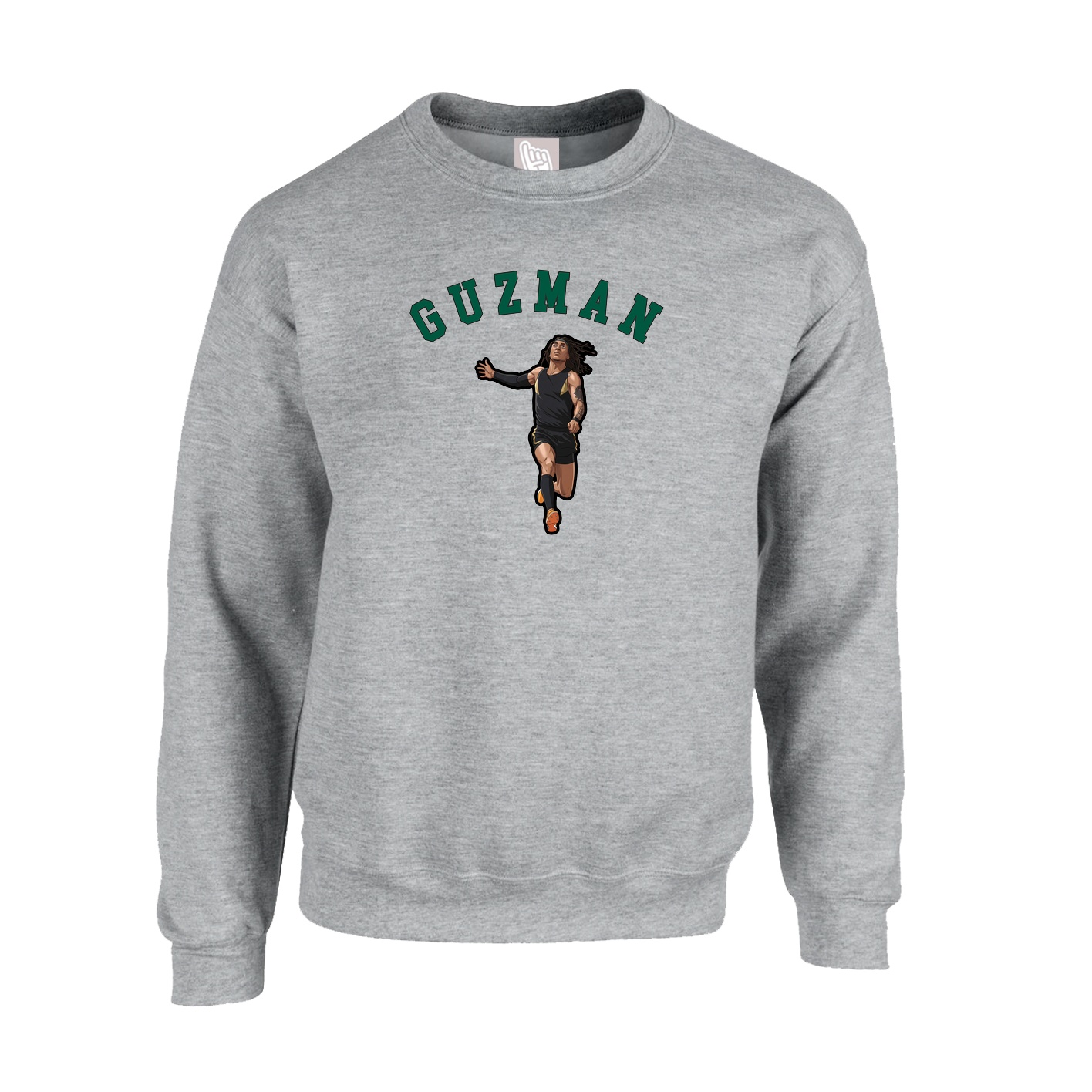 Fleece Crew — Shirsey Arch in Grey