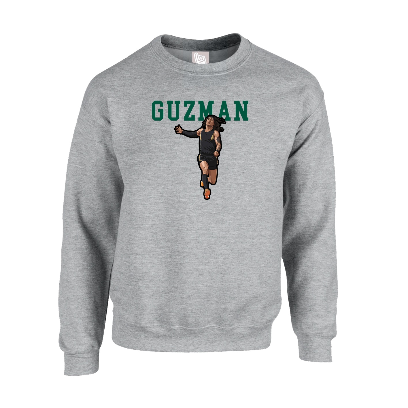 Fleece Crew — Shirsey in Grey