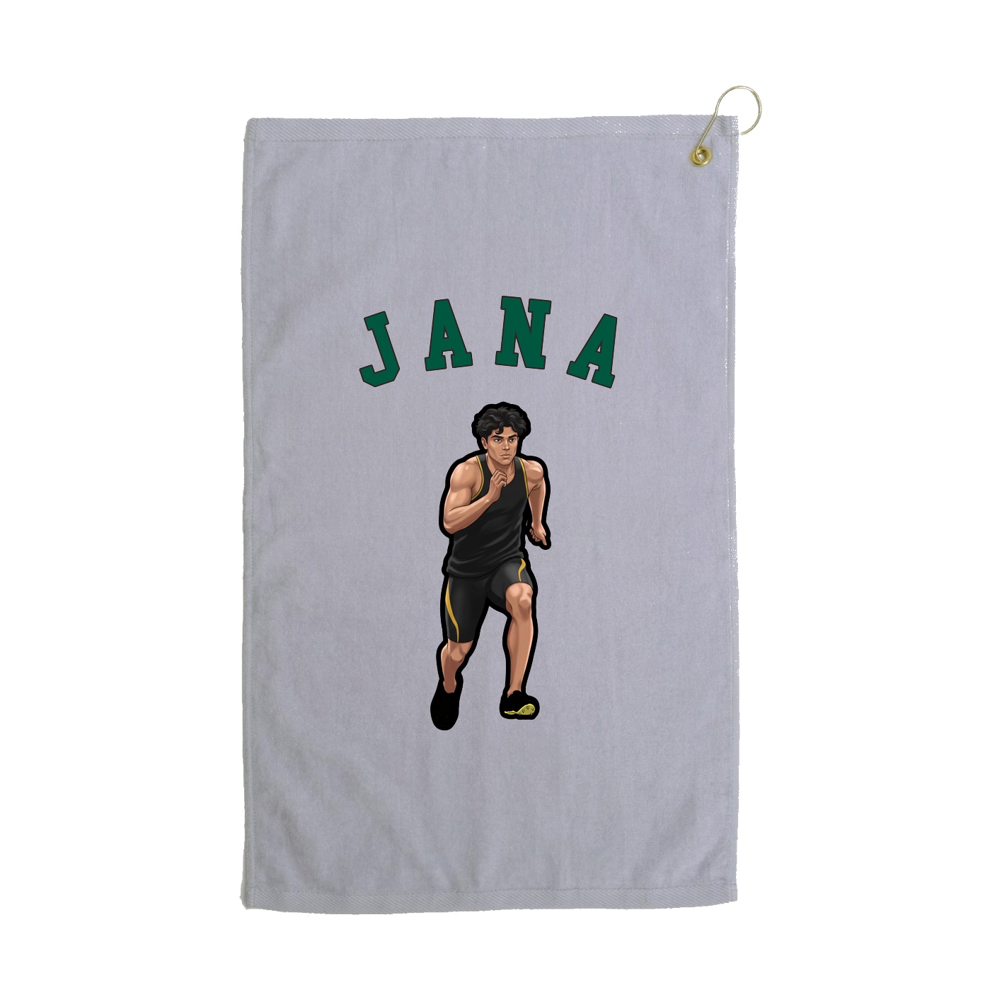 Golf Towel — Shirsey Arch in Grey