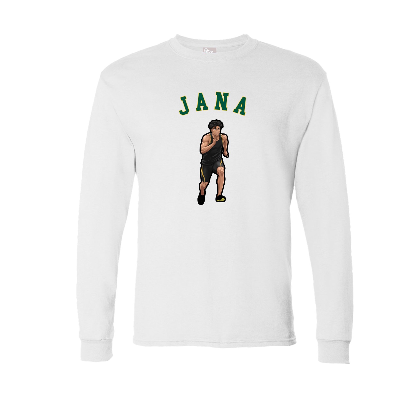 Long Sleeve Tee — Shirsey Arch in White