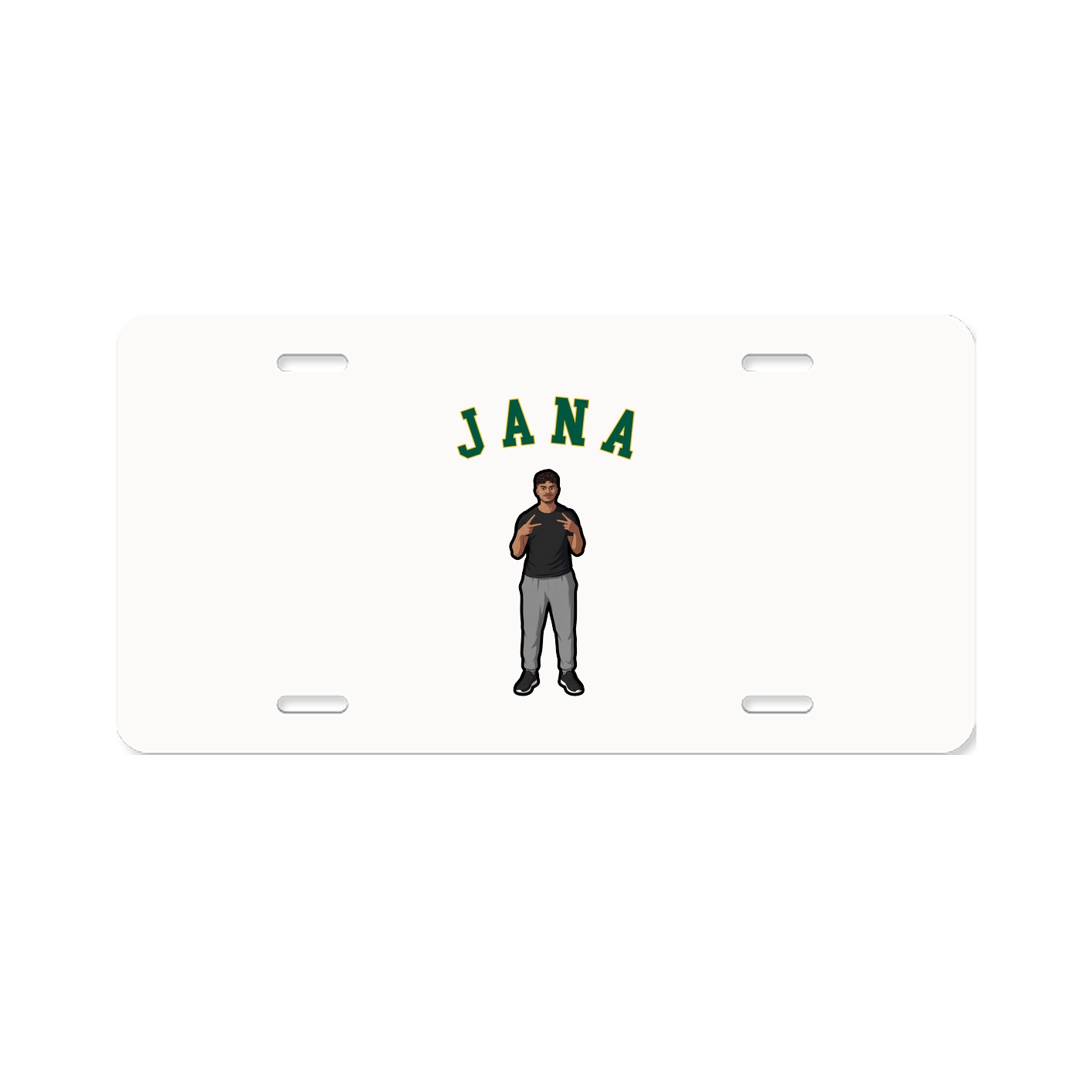 License Plate — Shirsey Arch in Classic