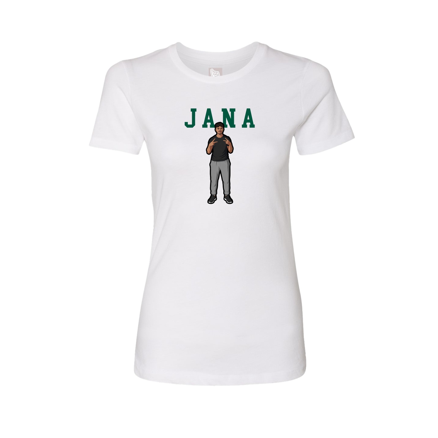 Fitted Women's Tee — Shirsey in White