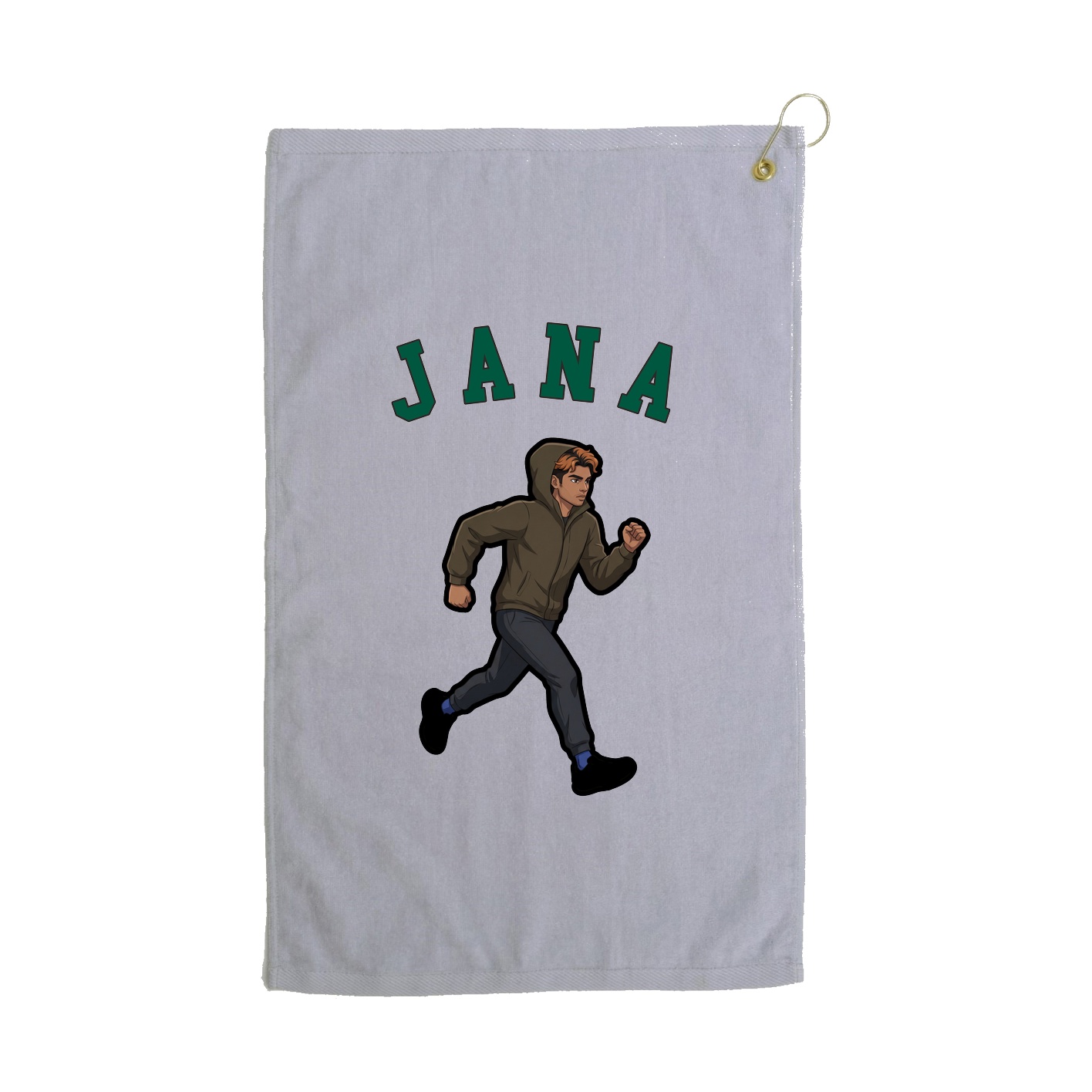 Golf Towel — Shirsey Arch in Grey