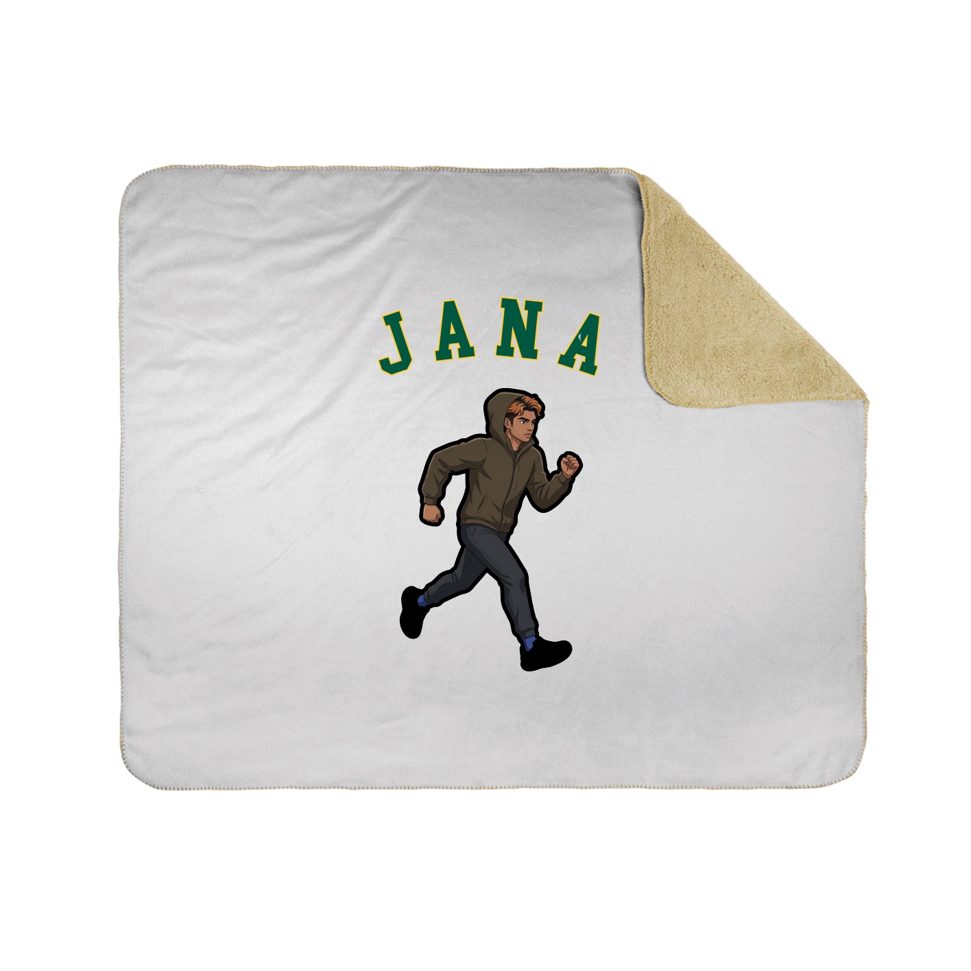 Throw Blanket — Shirsey Arch in White