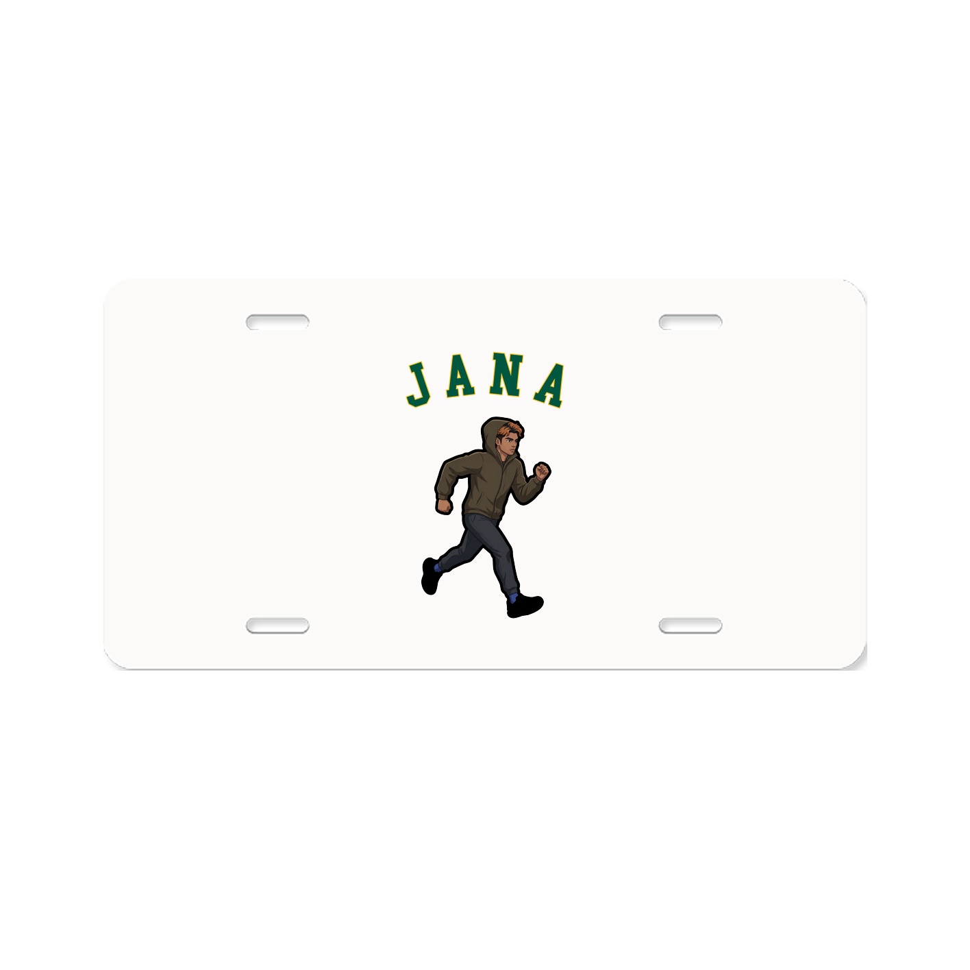 License Plate — Shirsey Arch in Classic