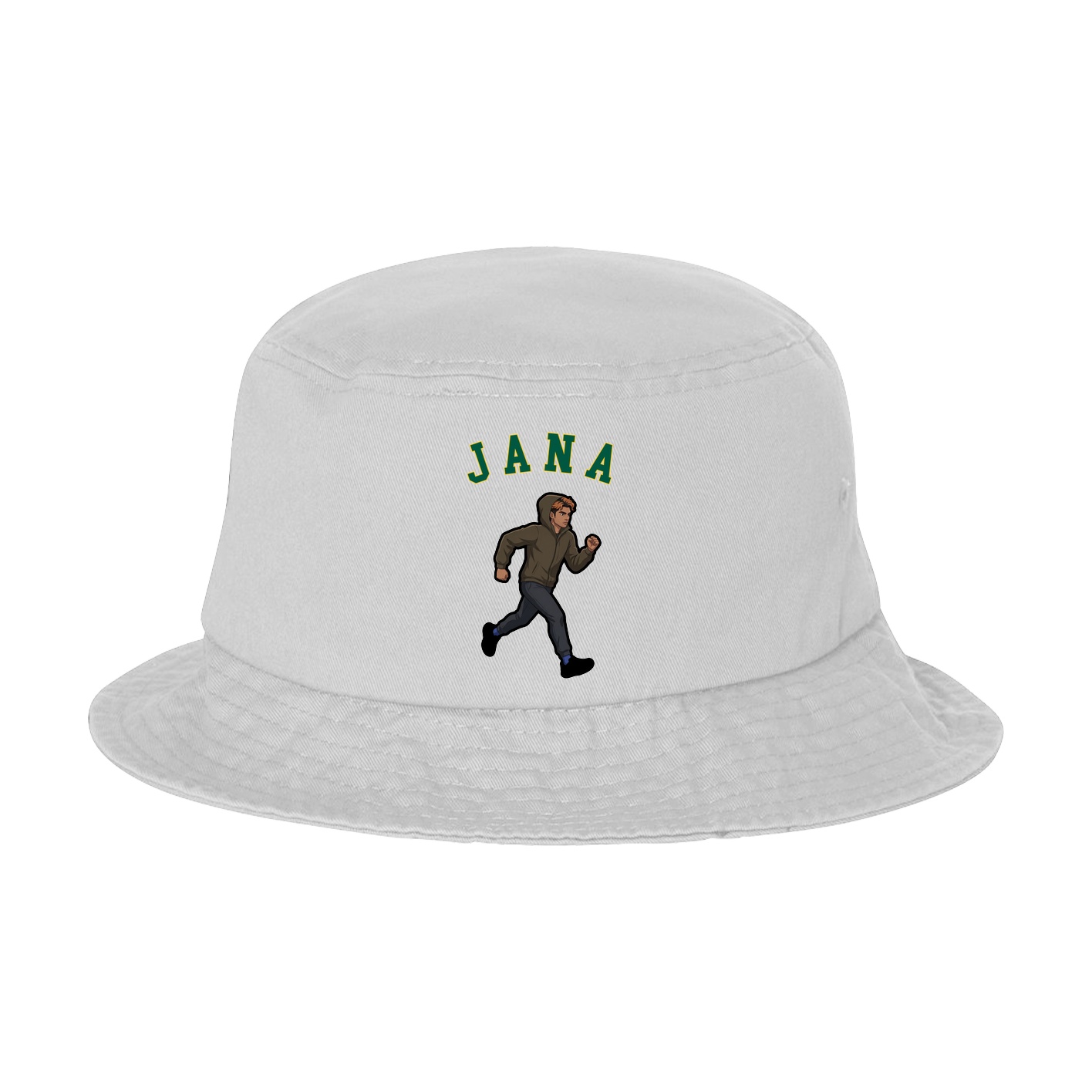 Bucket Cap — Shirsey Arch in White