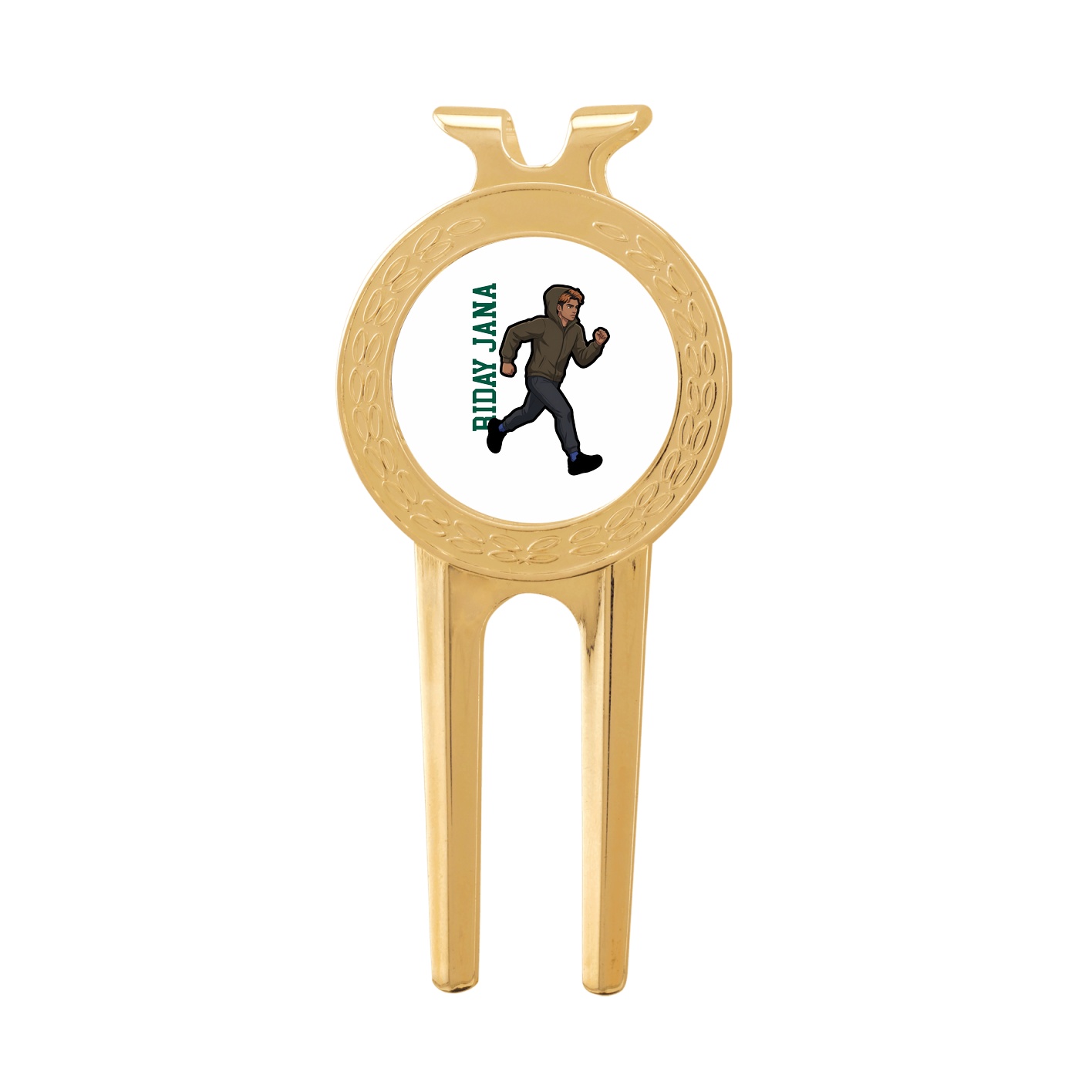 Divot Tool with Ball Marker — Name Vertical in Classic