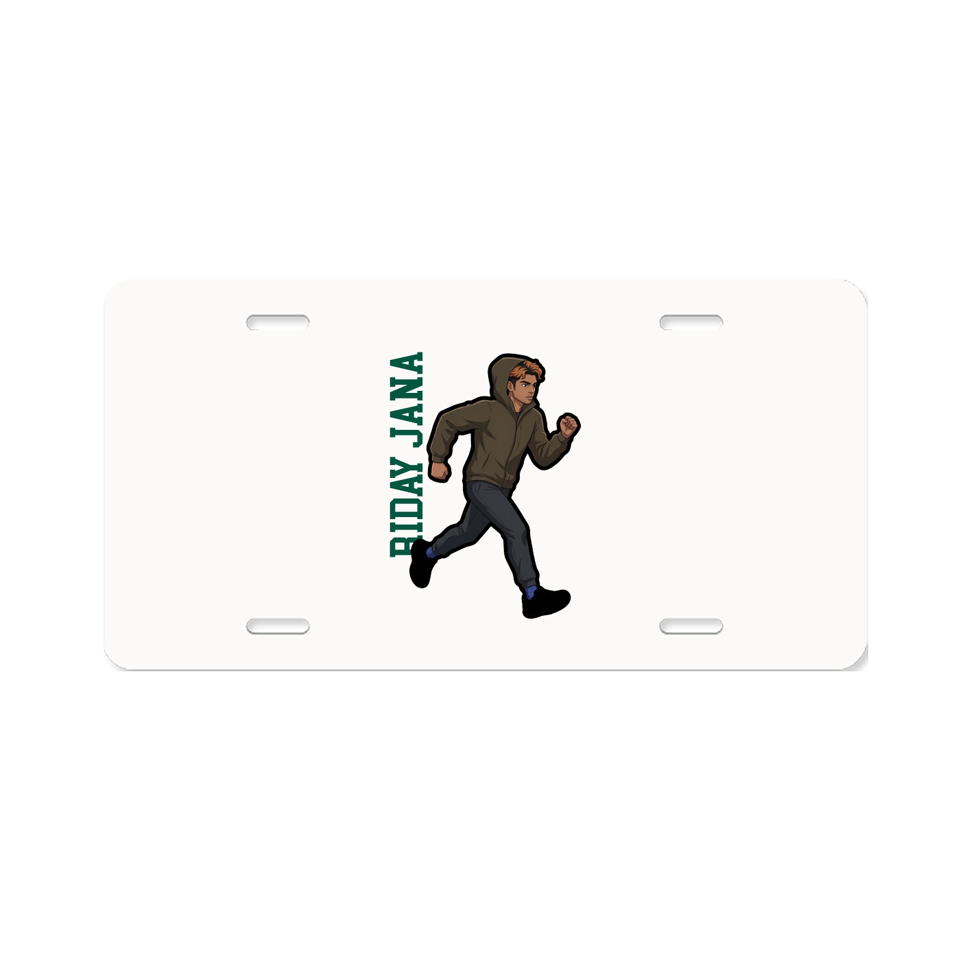 Aluminum License Plate