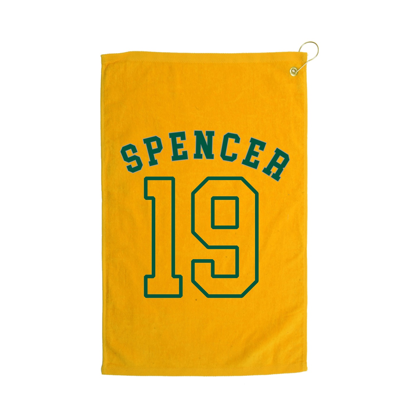 Golf Towel — Shirsey Arch in Gold