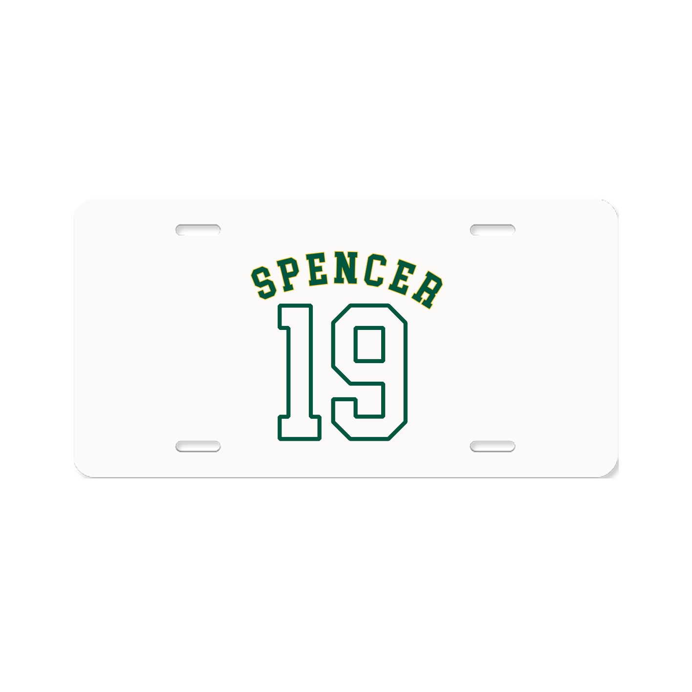 License Plate — Shirsey Arch in Classic