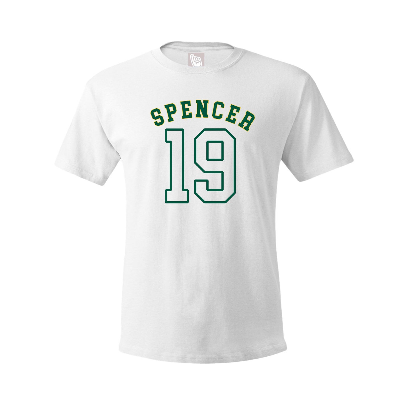 Youth Tee — Shirsey Arch in White