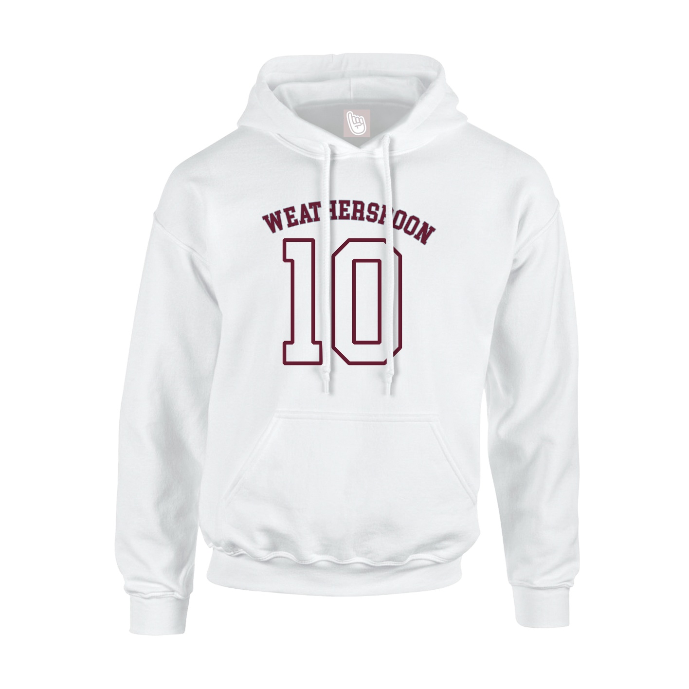 Hoodie — Shirsey Arch in White