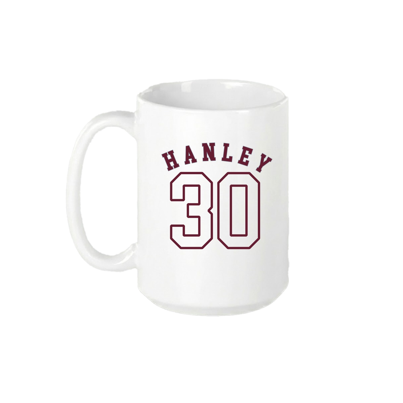 15oz Coffee Mug — Shirsey Arch in White