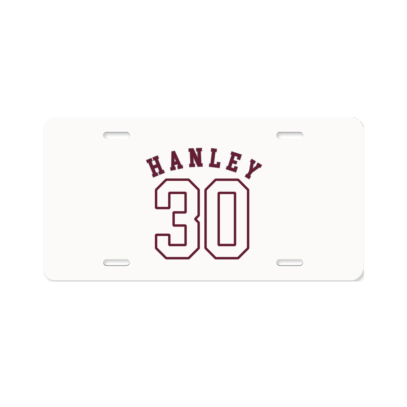 License Plate — Shirsey Arch in Classic