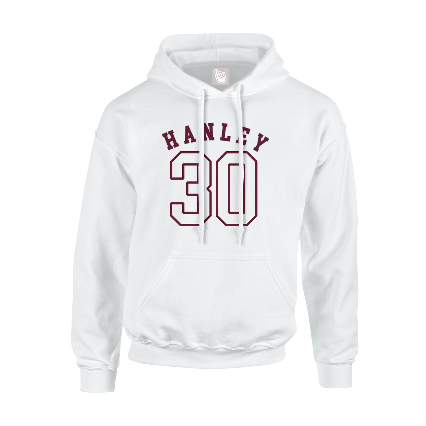 Hoodie — Shirsey Arch in White
