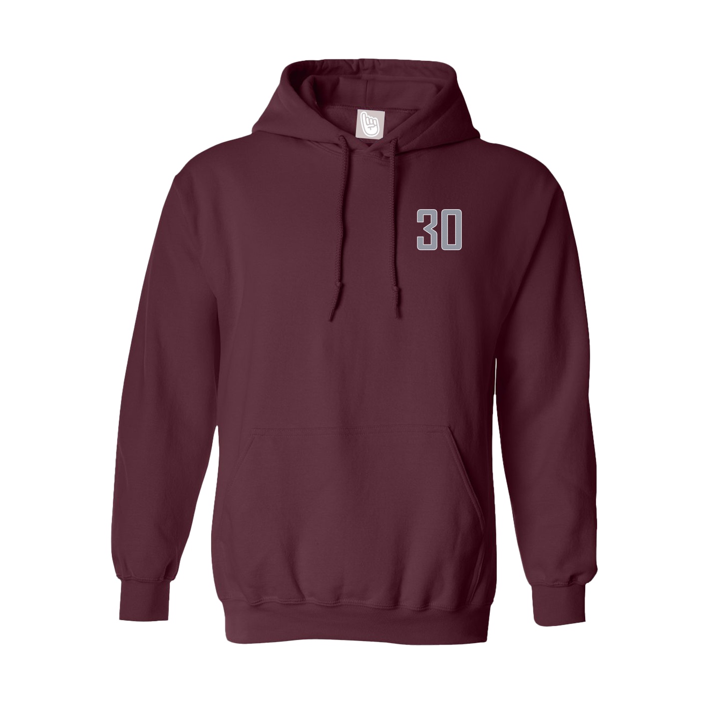 Youth Hoodie — Front Shirsy in Maroon