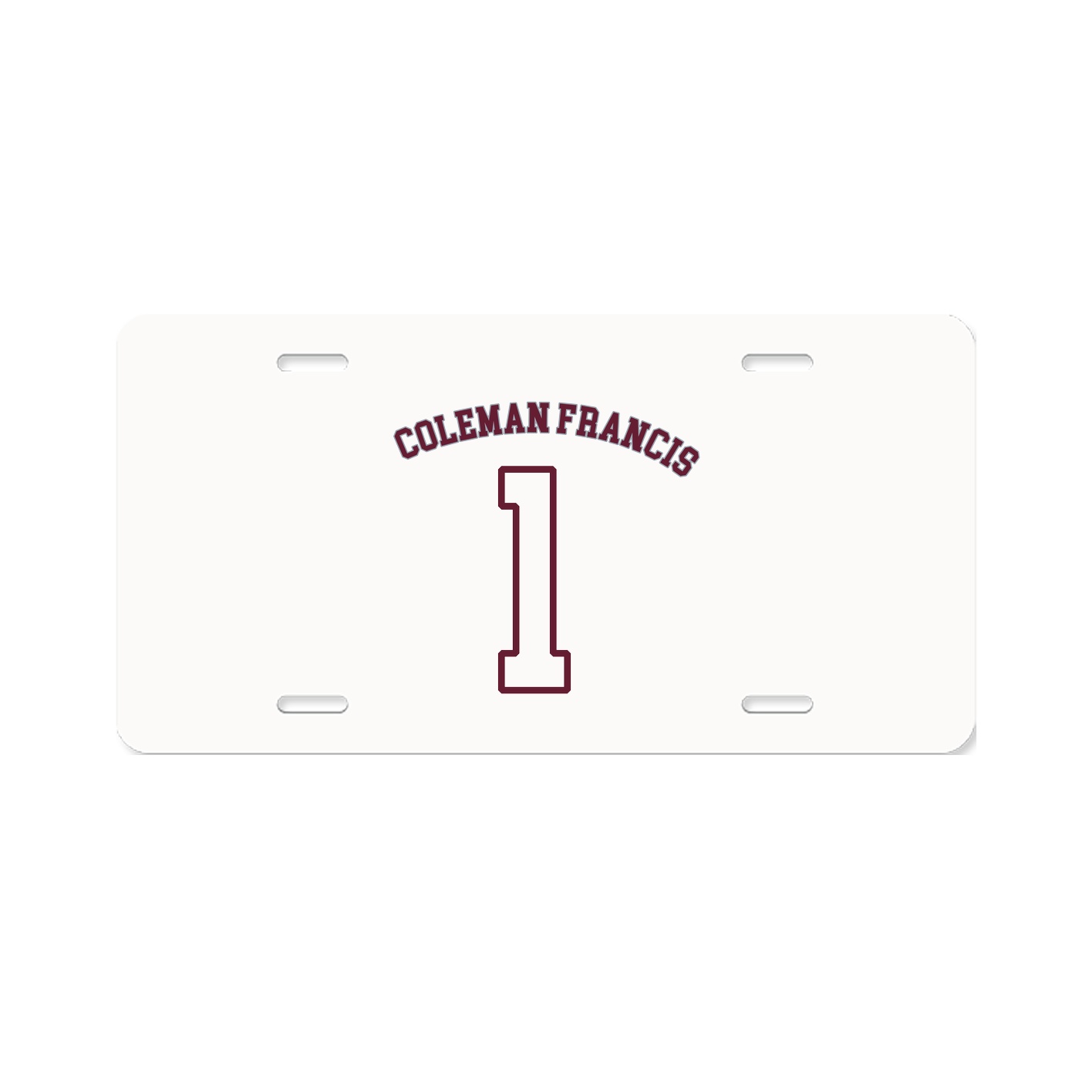 License Plate — Shirsey Arch in Classic
