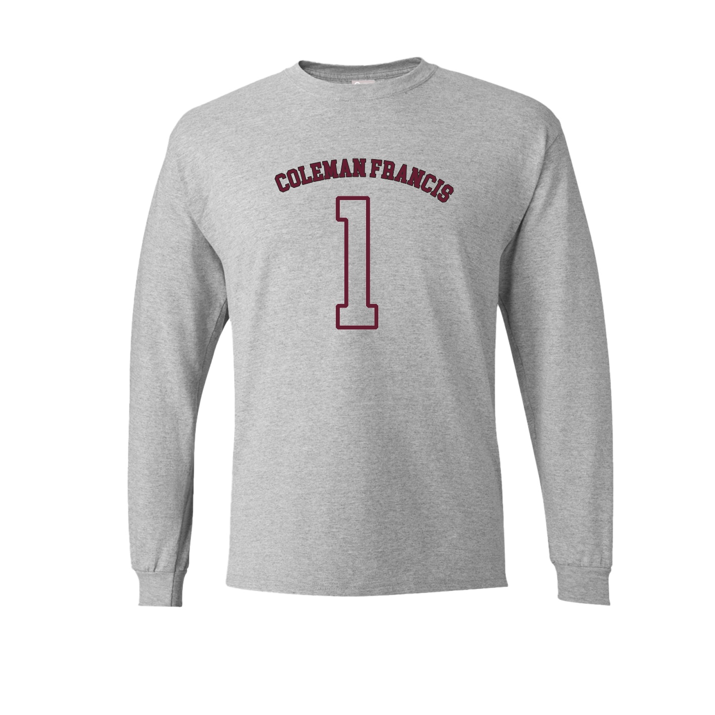 Long Sleeve Tee — Shirsey Arch in Grey