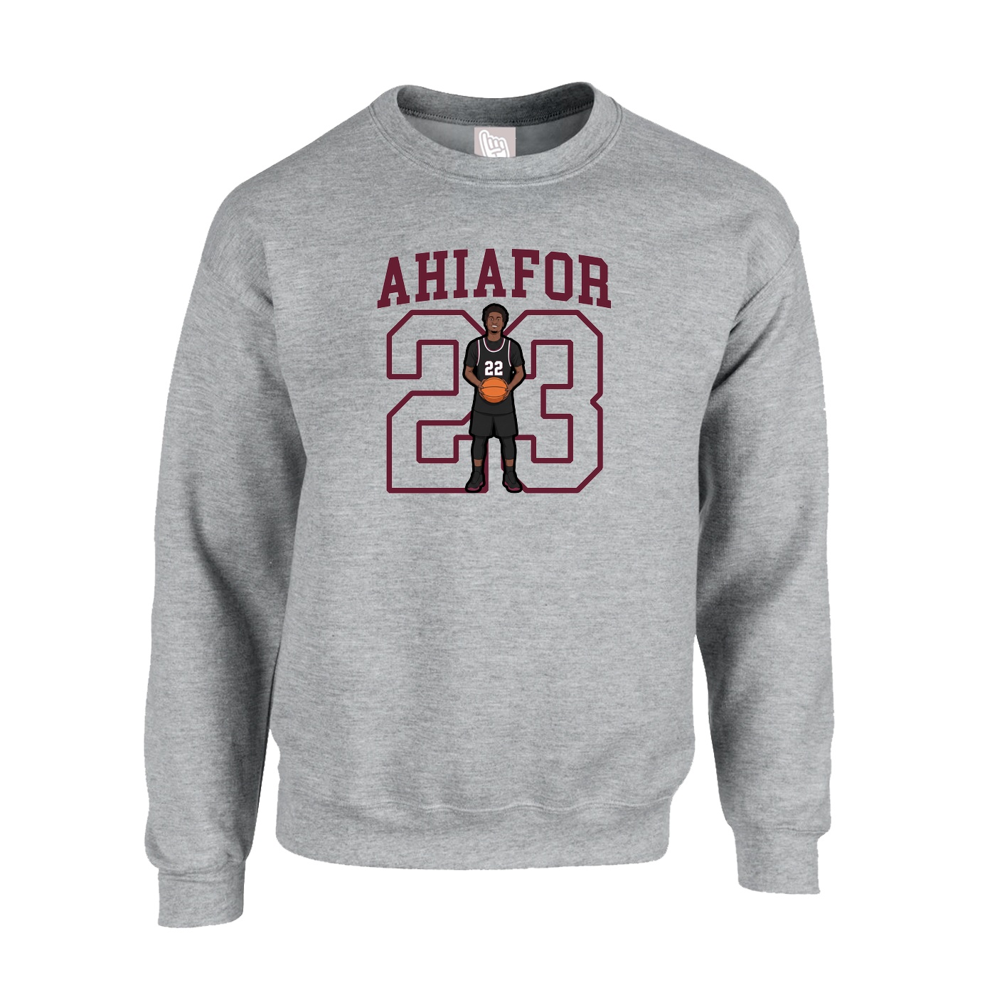 Fleece Crew — Shirsey in Grey