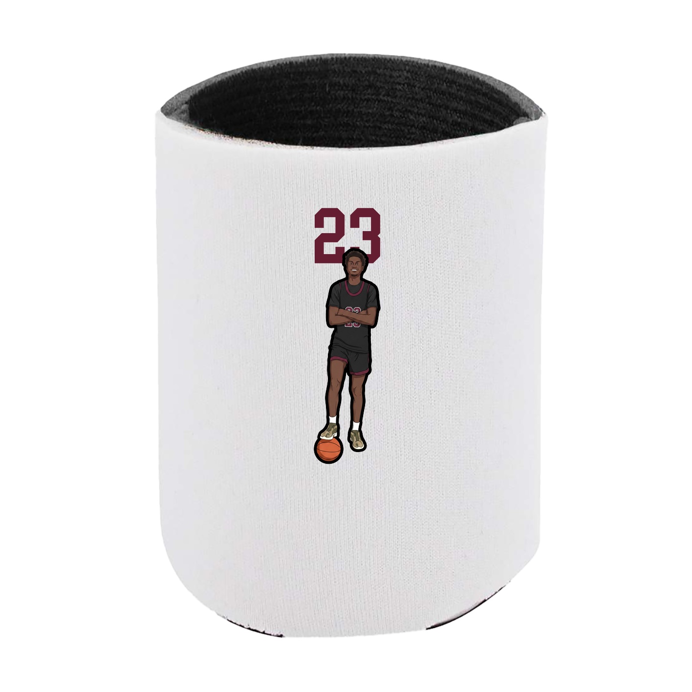 Can Holder — Number Top in White
