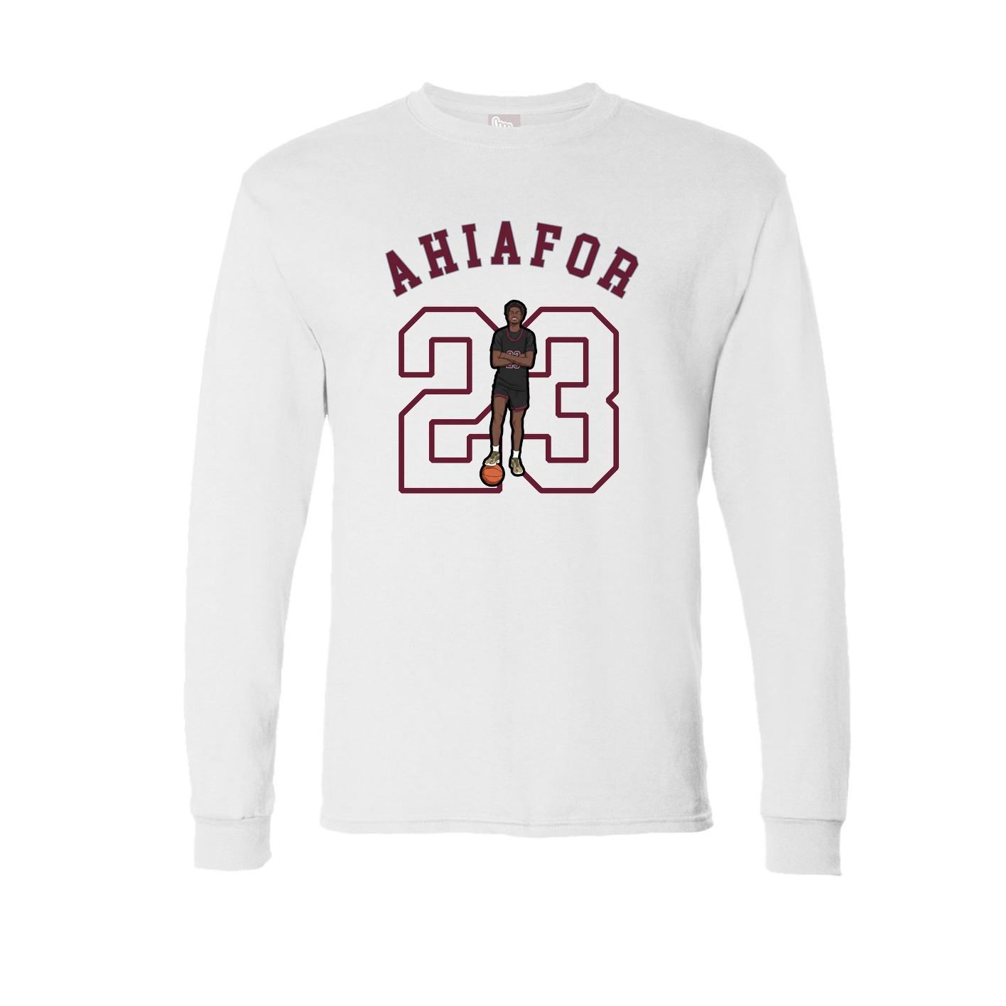 Long Sleeve Tee — Shirsey Arch in White