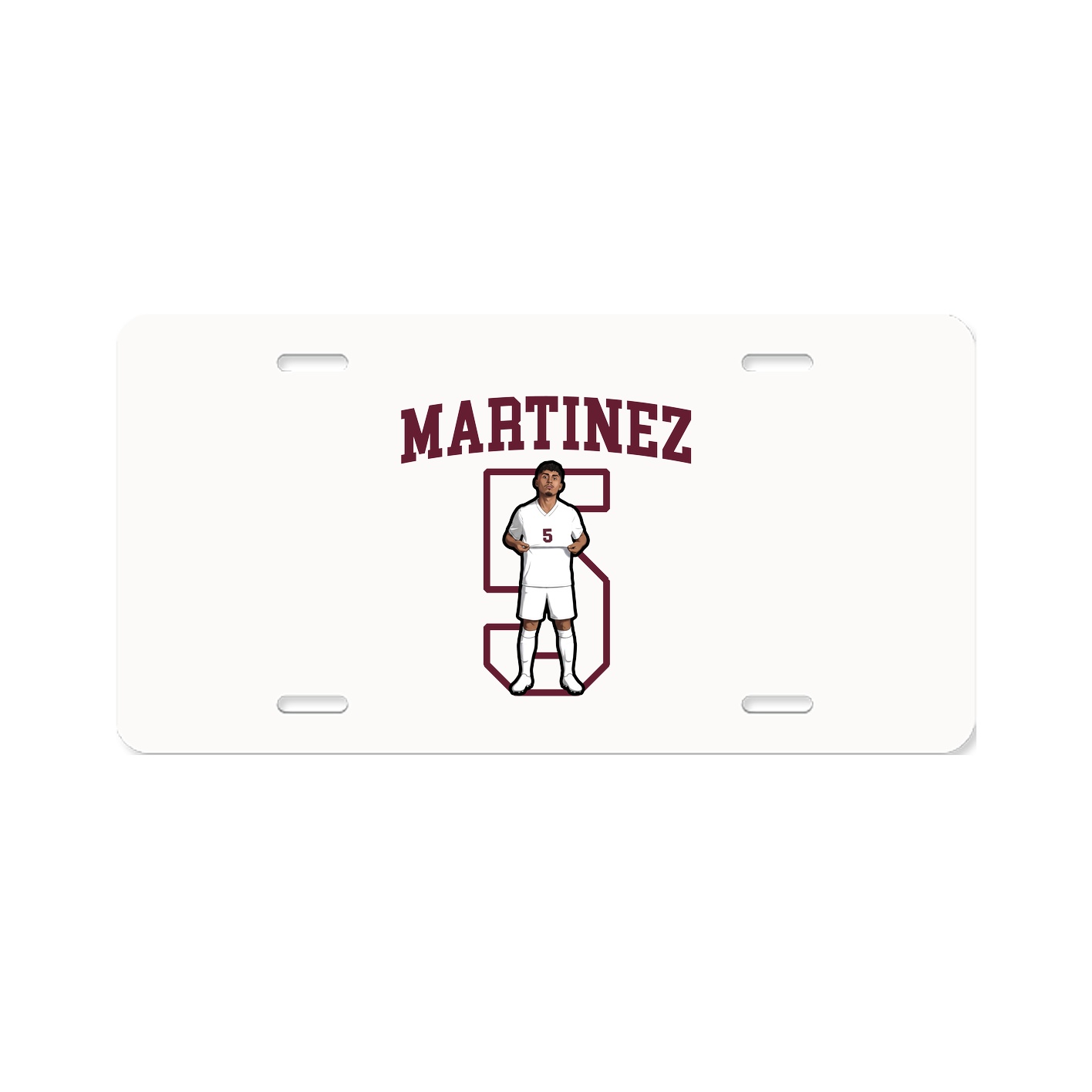 License Plate — Shirsey in Classic