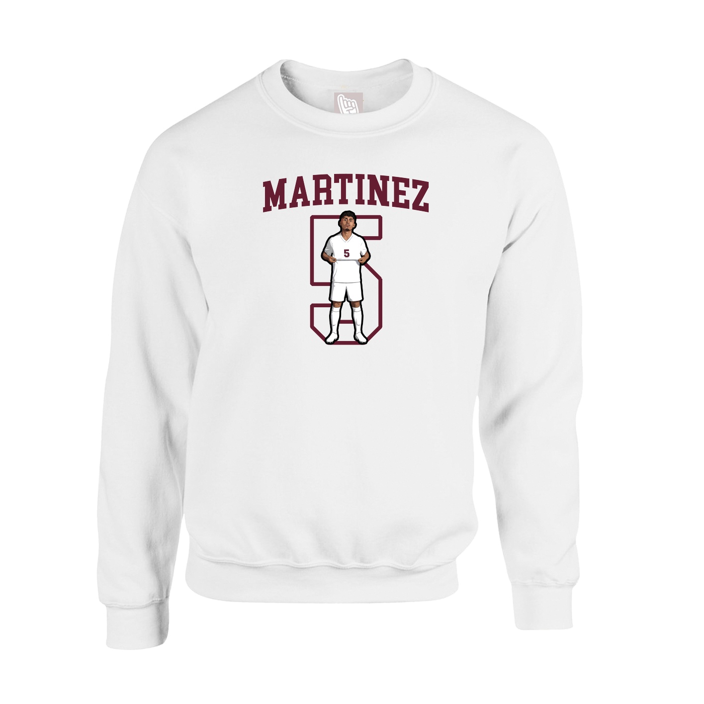 Fleece Crew — Shirsey in White
