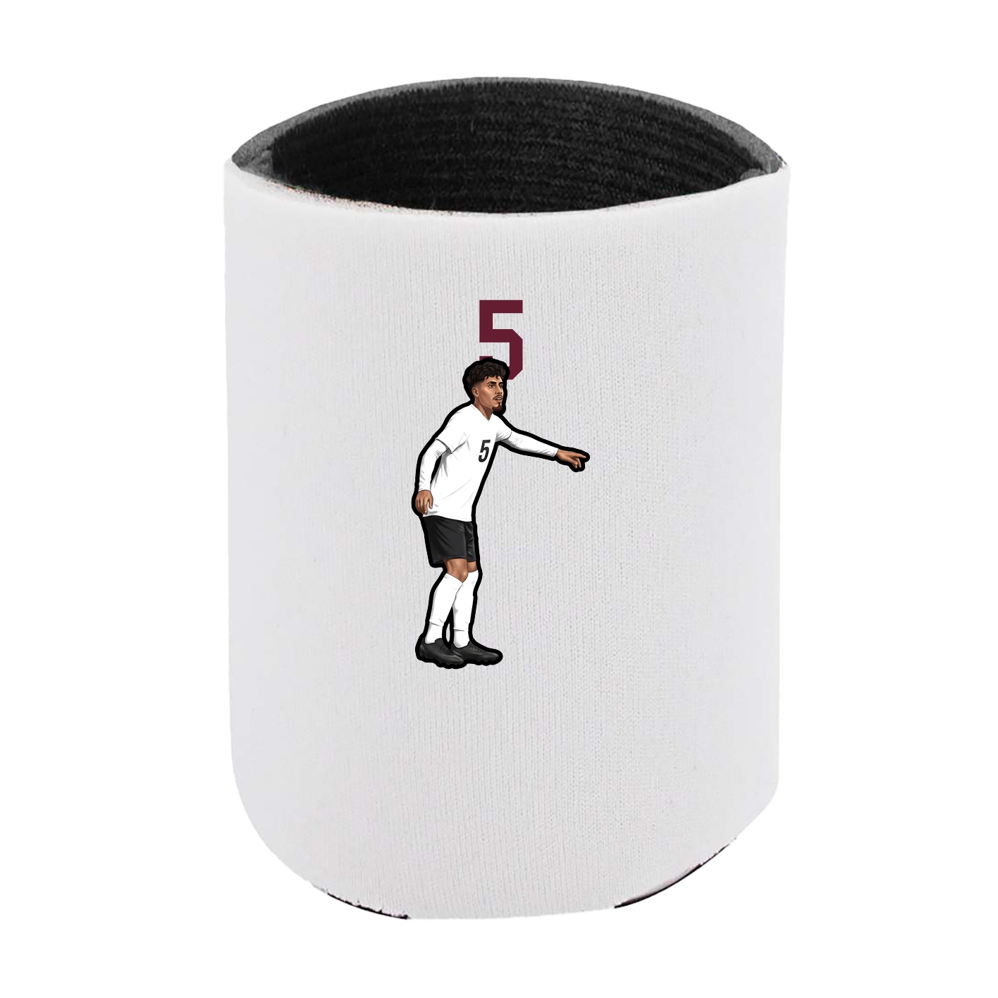 Can Holder — Number Top in White