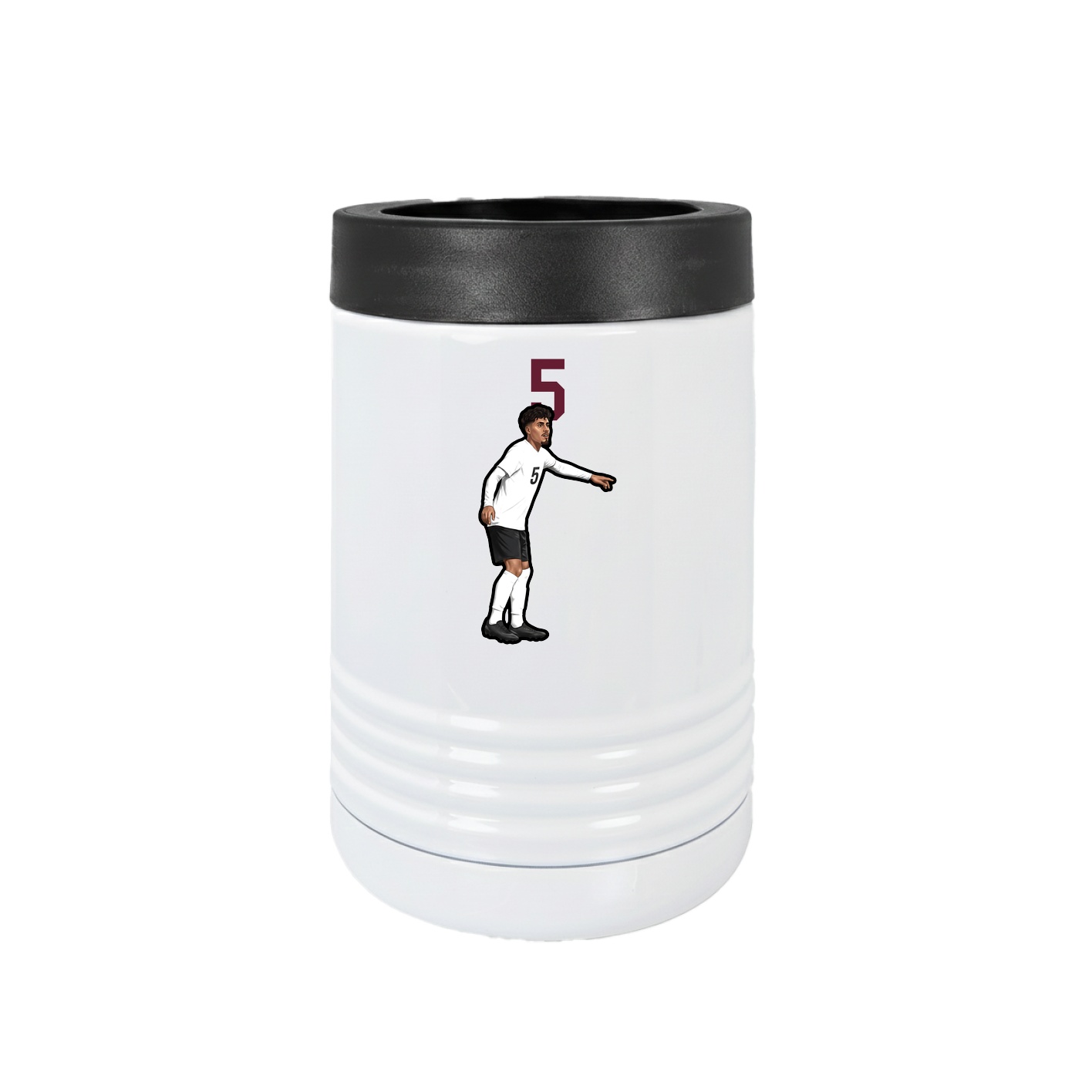 Beverage Holder — Number Top in White