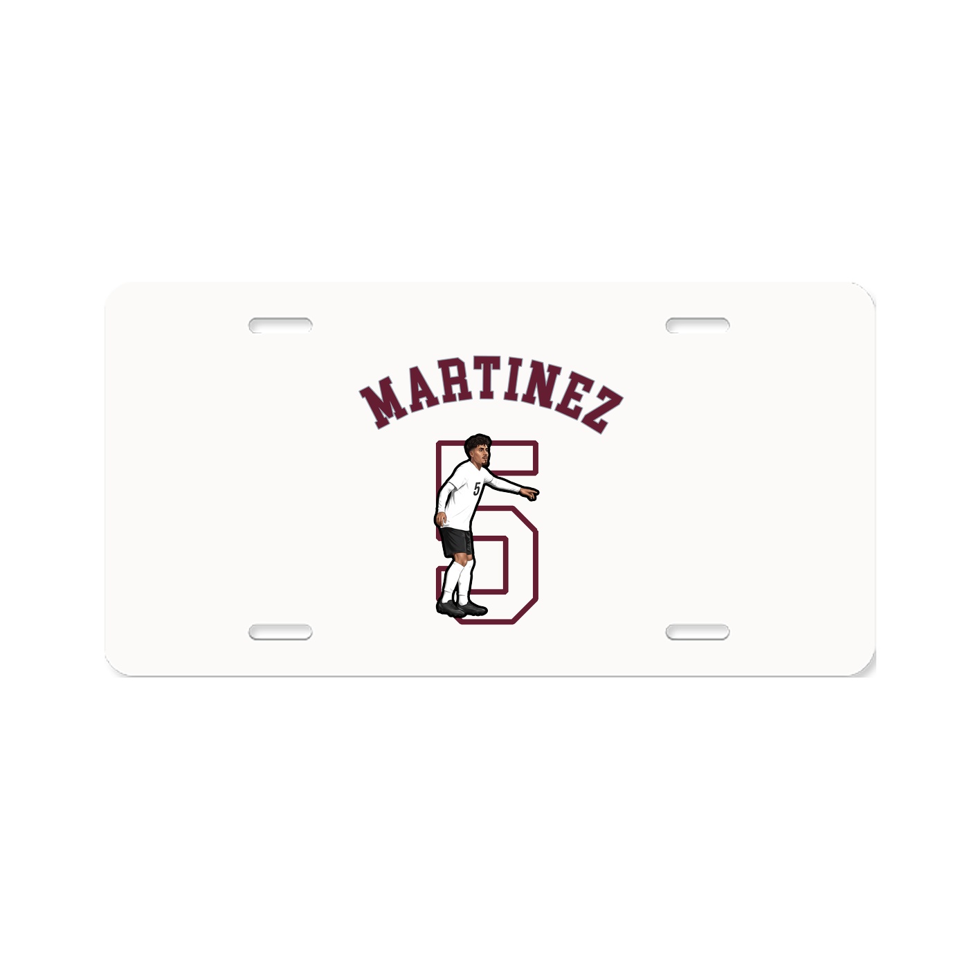License Plate — Shirsey Arch in Classic