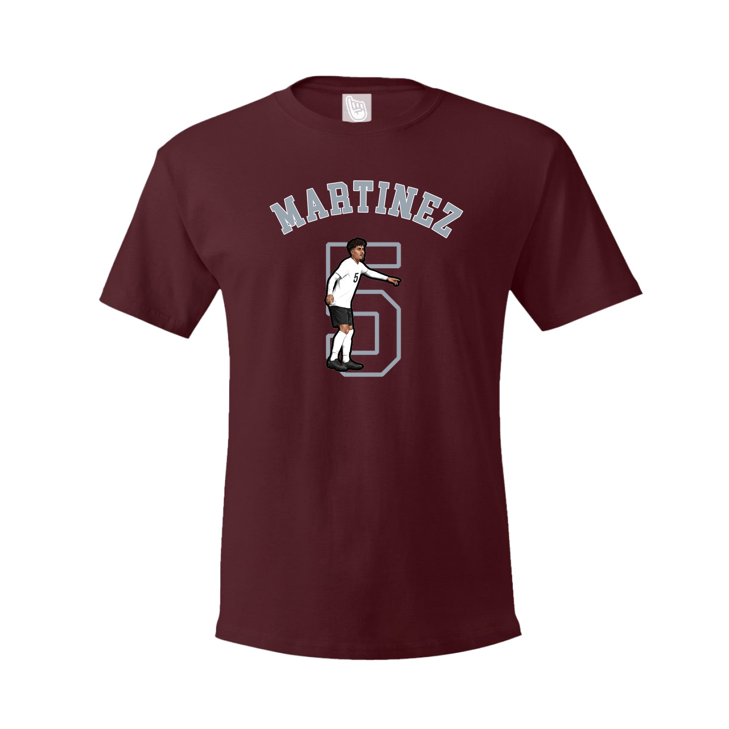 Youth Tee — Shirsey Arch in Maroon
