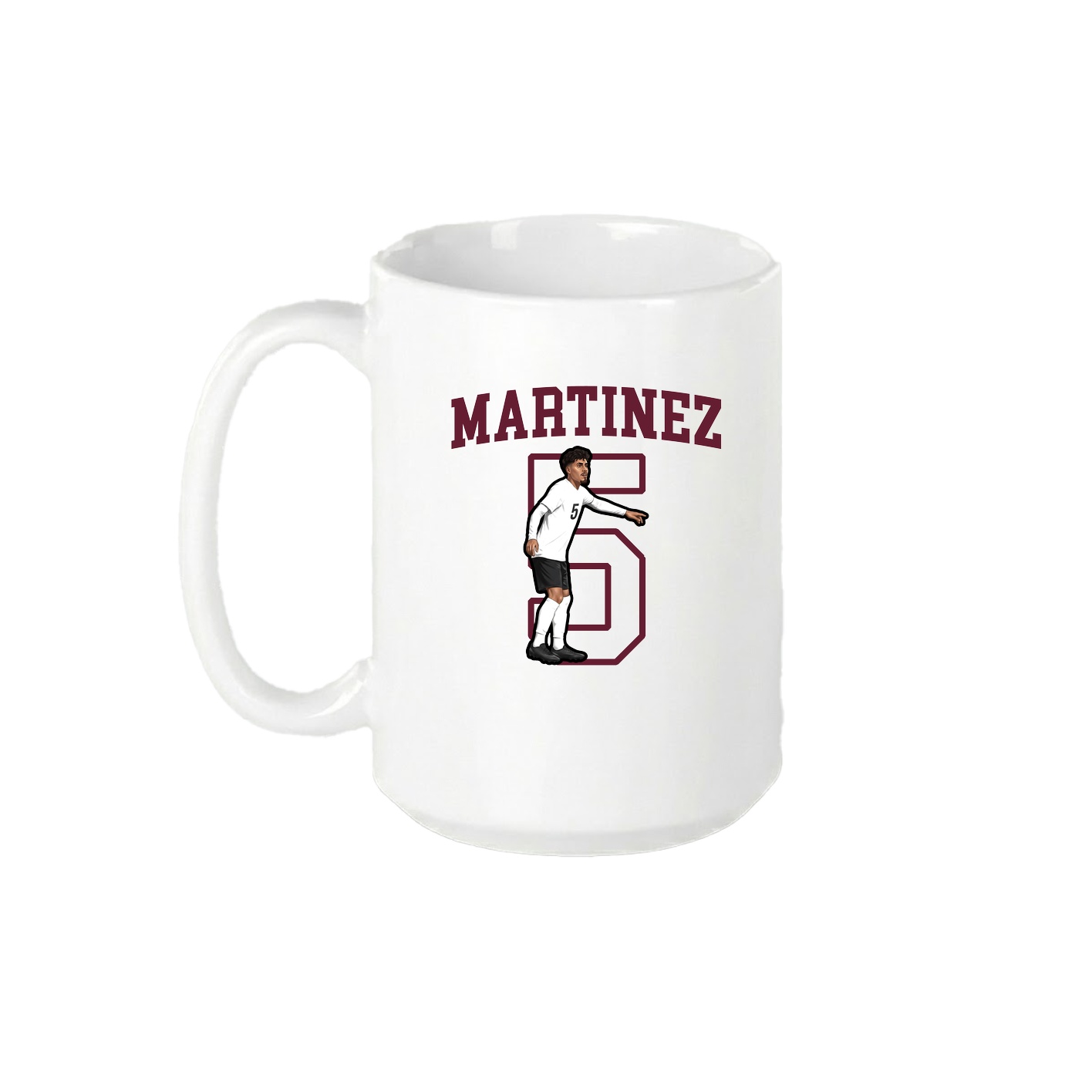 15oz Coffee Mug — Shirsey in White