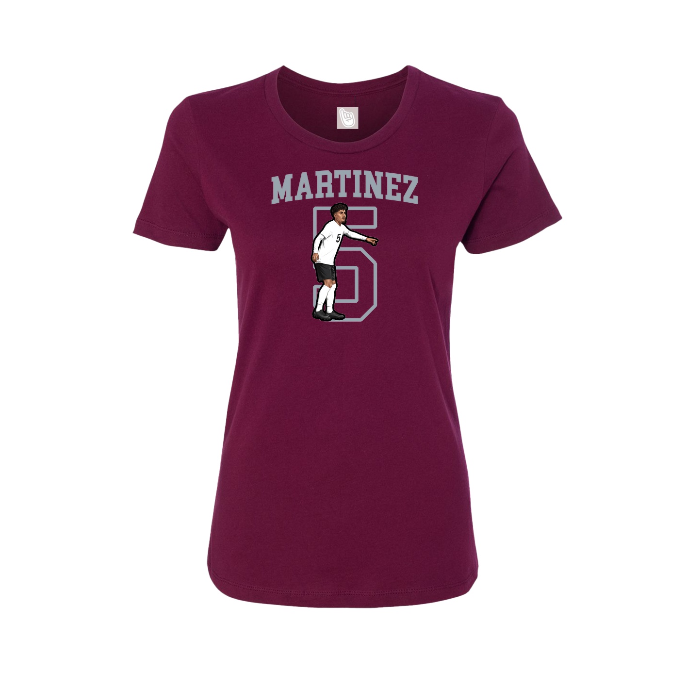 Womens Tee — Shirsey in Maroon