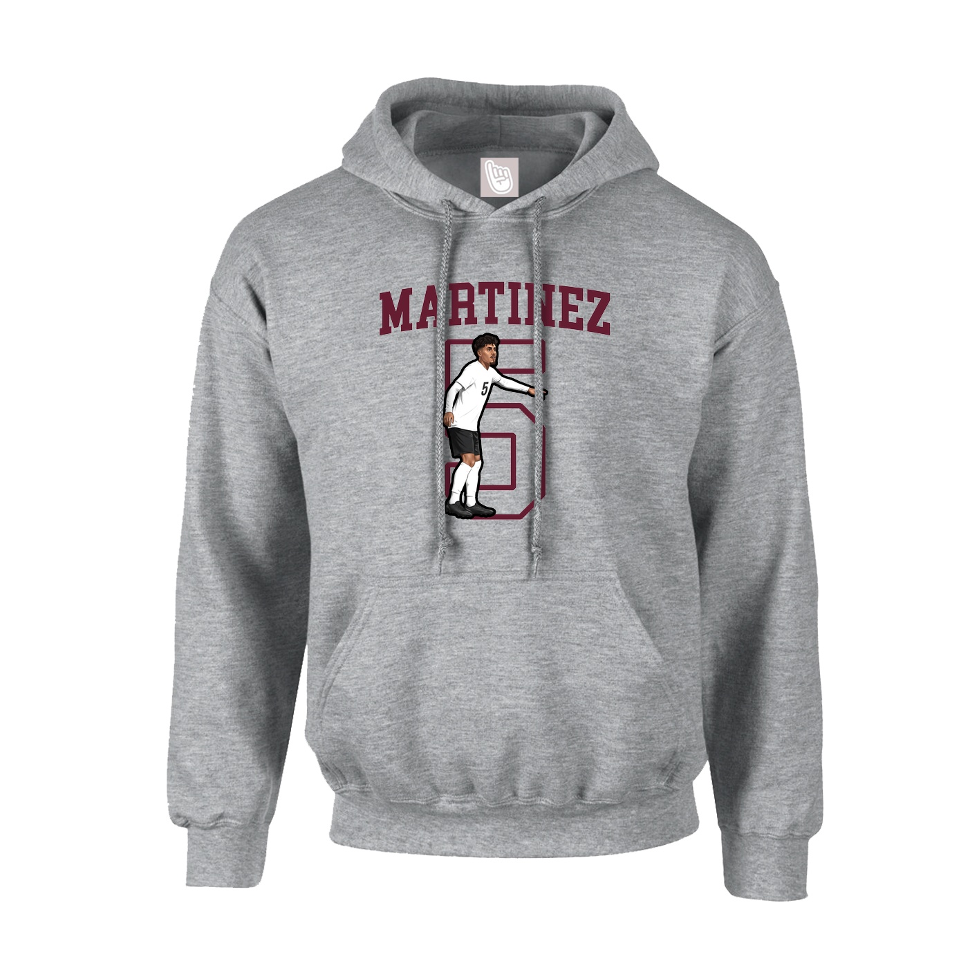 Hoodie — Shirsey in Grey