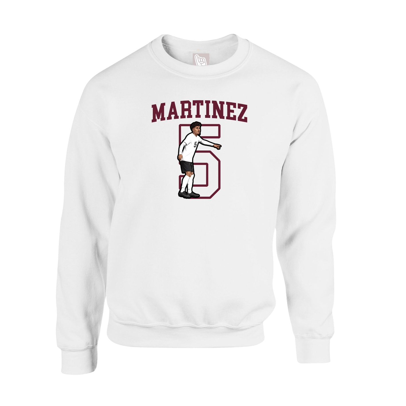 Fleece Crew — Shirsey in White