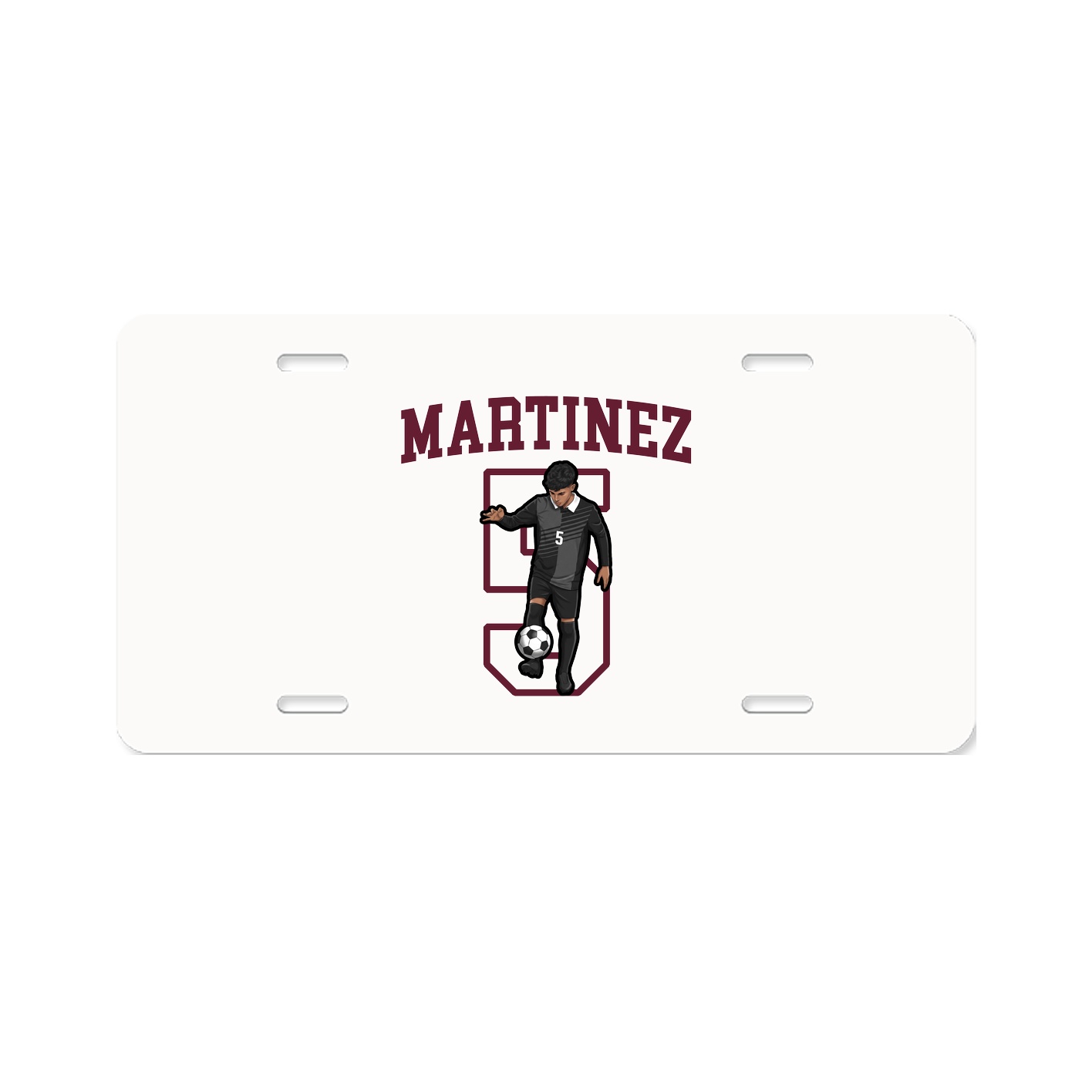 License Plate — Shirsey in Classic