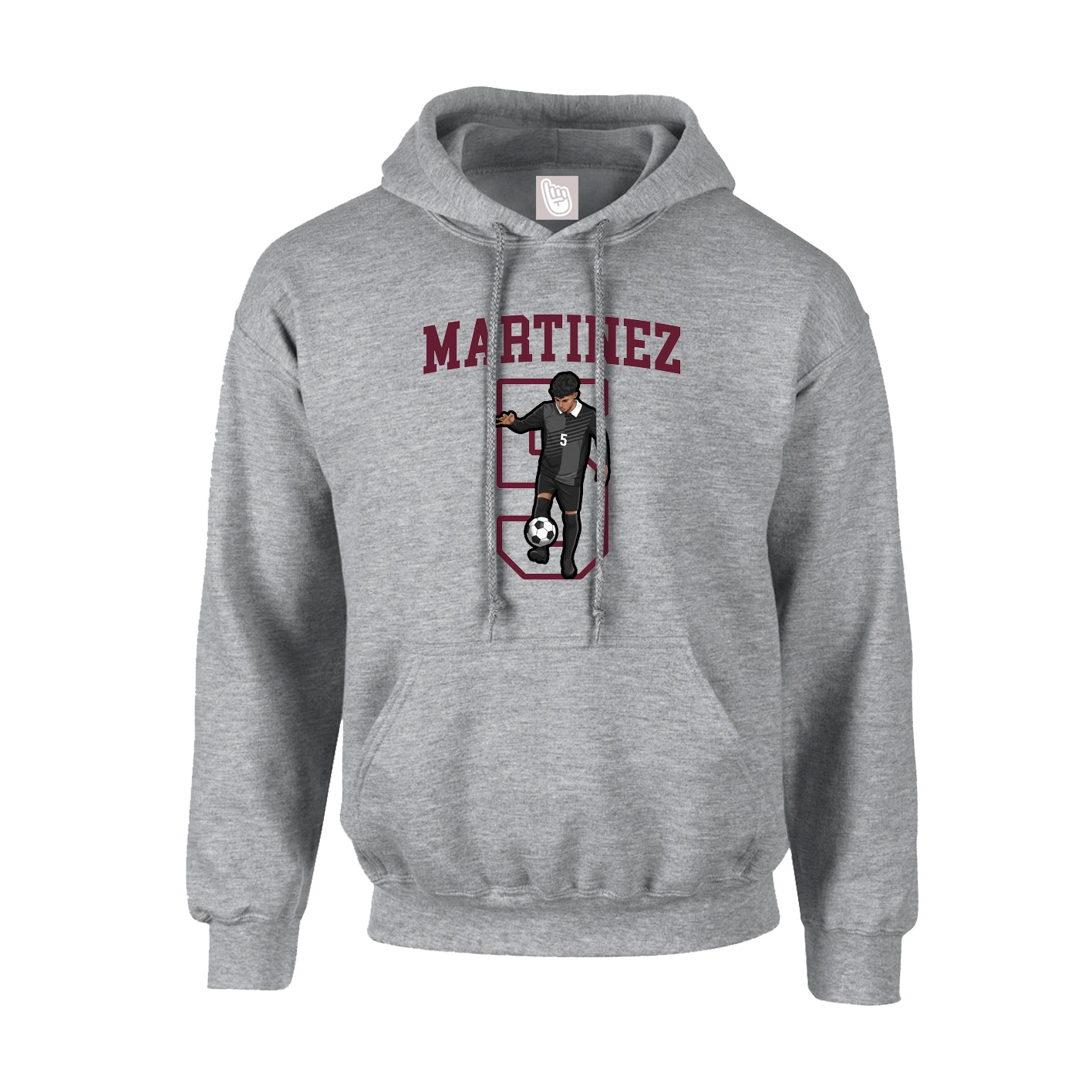 Youth Hoodie — Shirsey in Grey