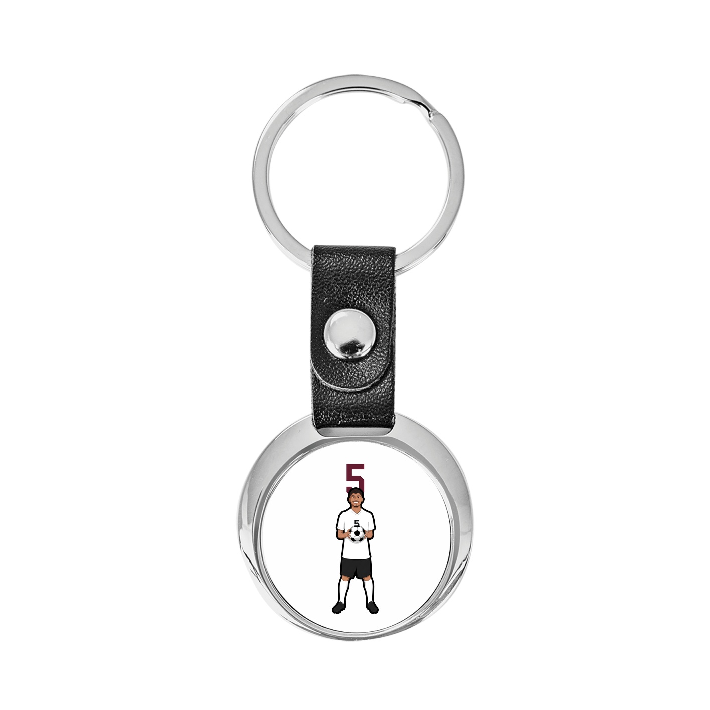 Key Chain — Number Top in Classic