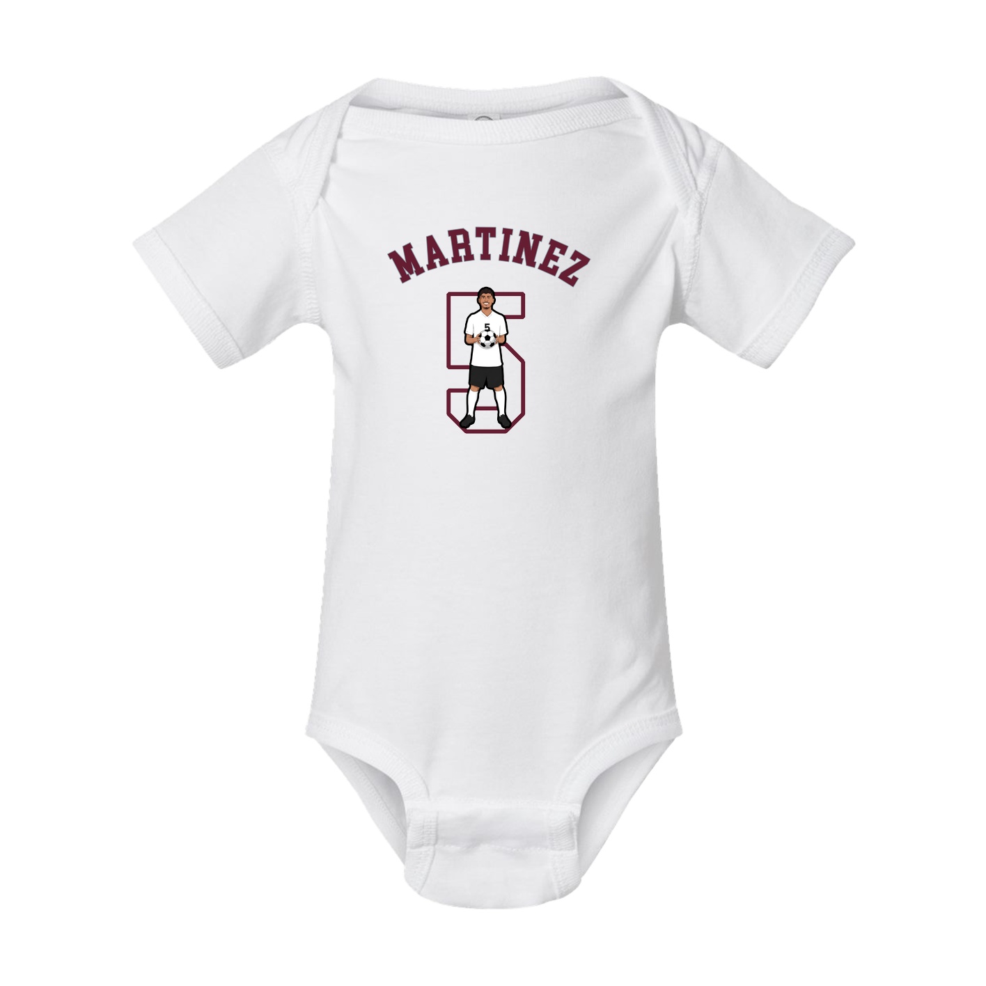 Baby Onesie — Shirsey Arch in White