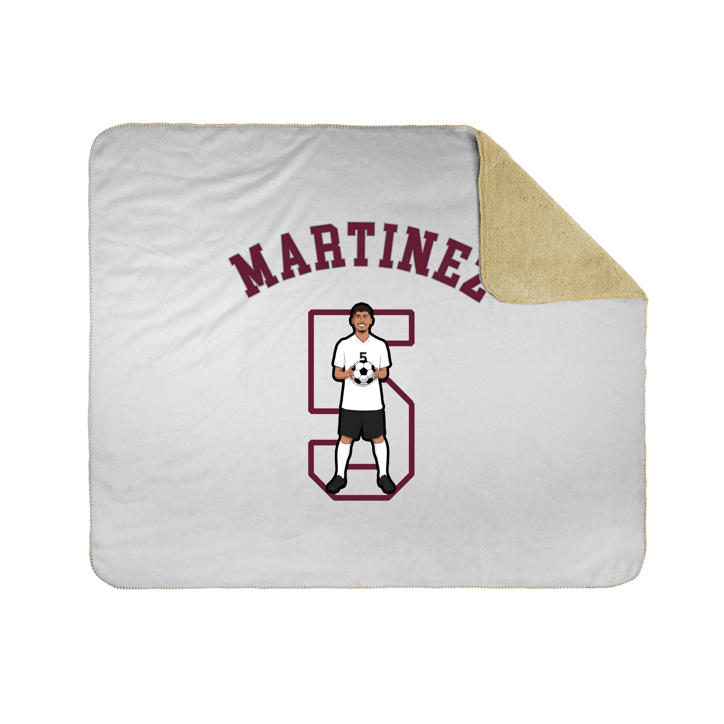 Throw Blanket — Shirsey Arch in White