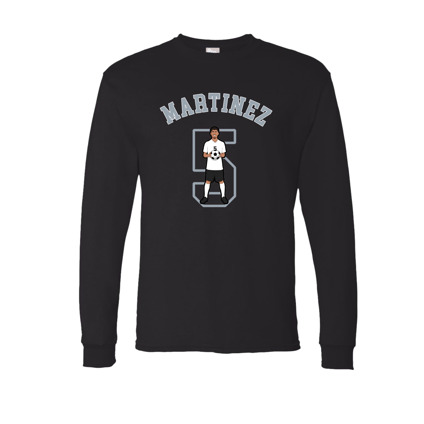 Long Sleeve Tee — Shirsey Arch in Black