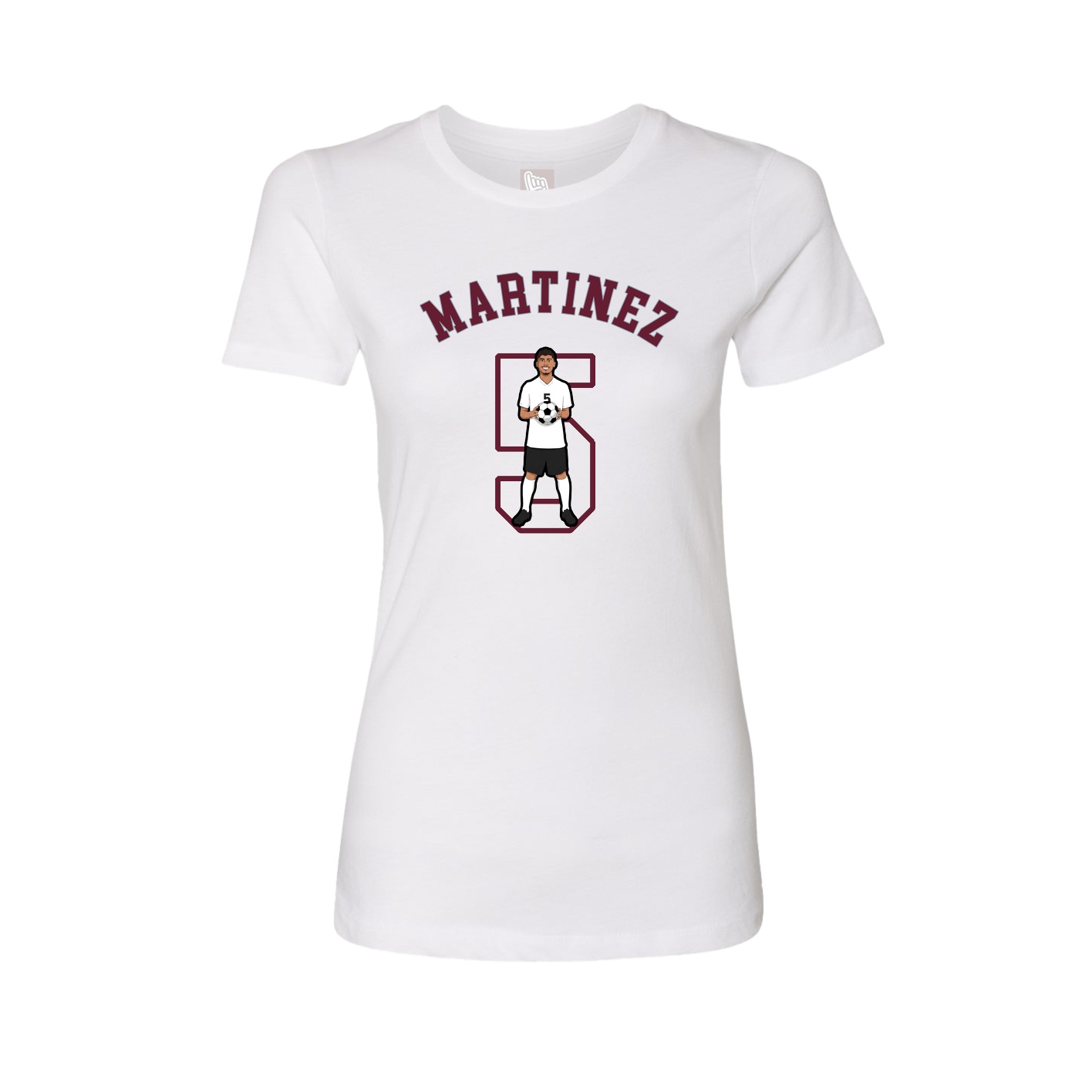 Womens Tee — Shirsey Arch in White