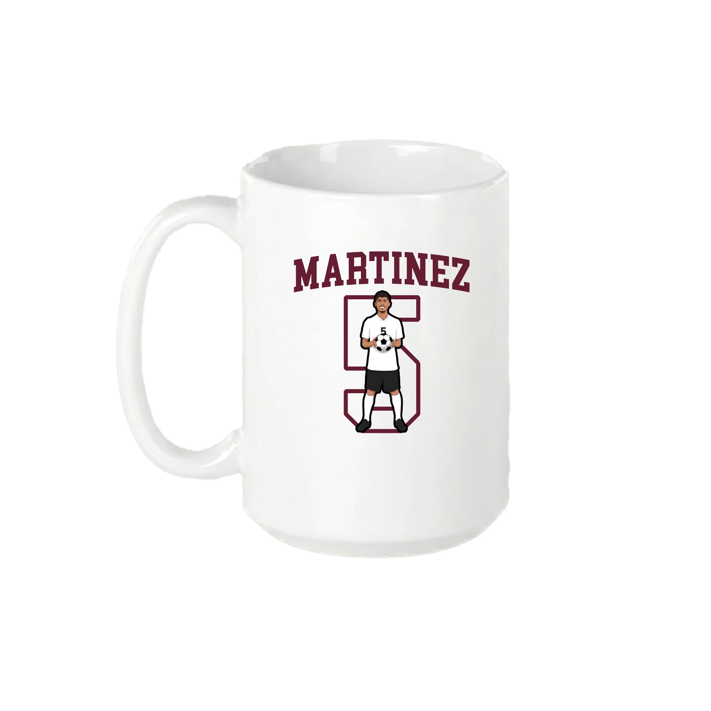 15oz Coffee Mug — Shirsey in White