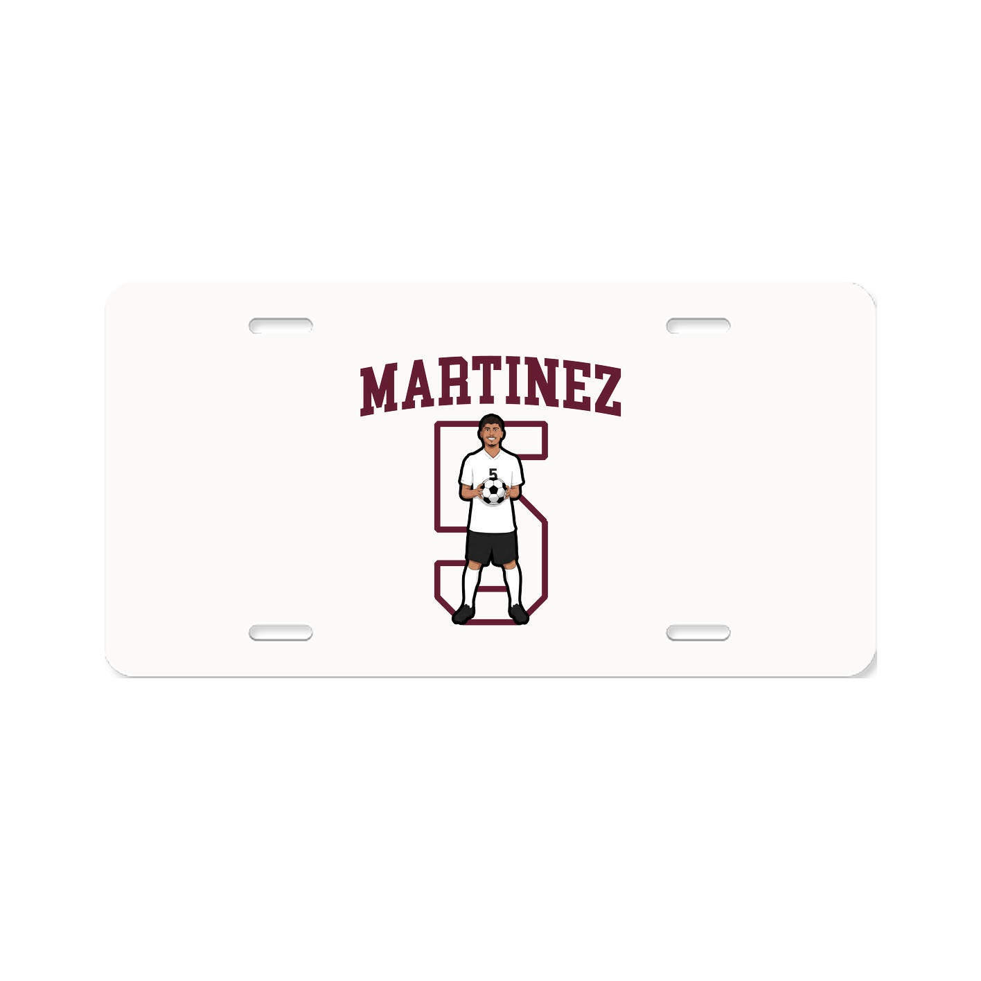 Aluminum License Plate