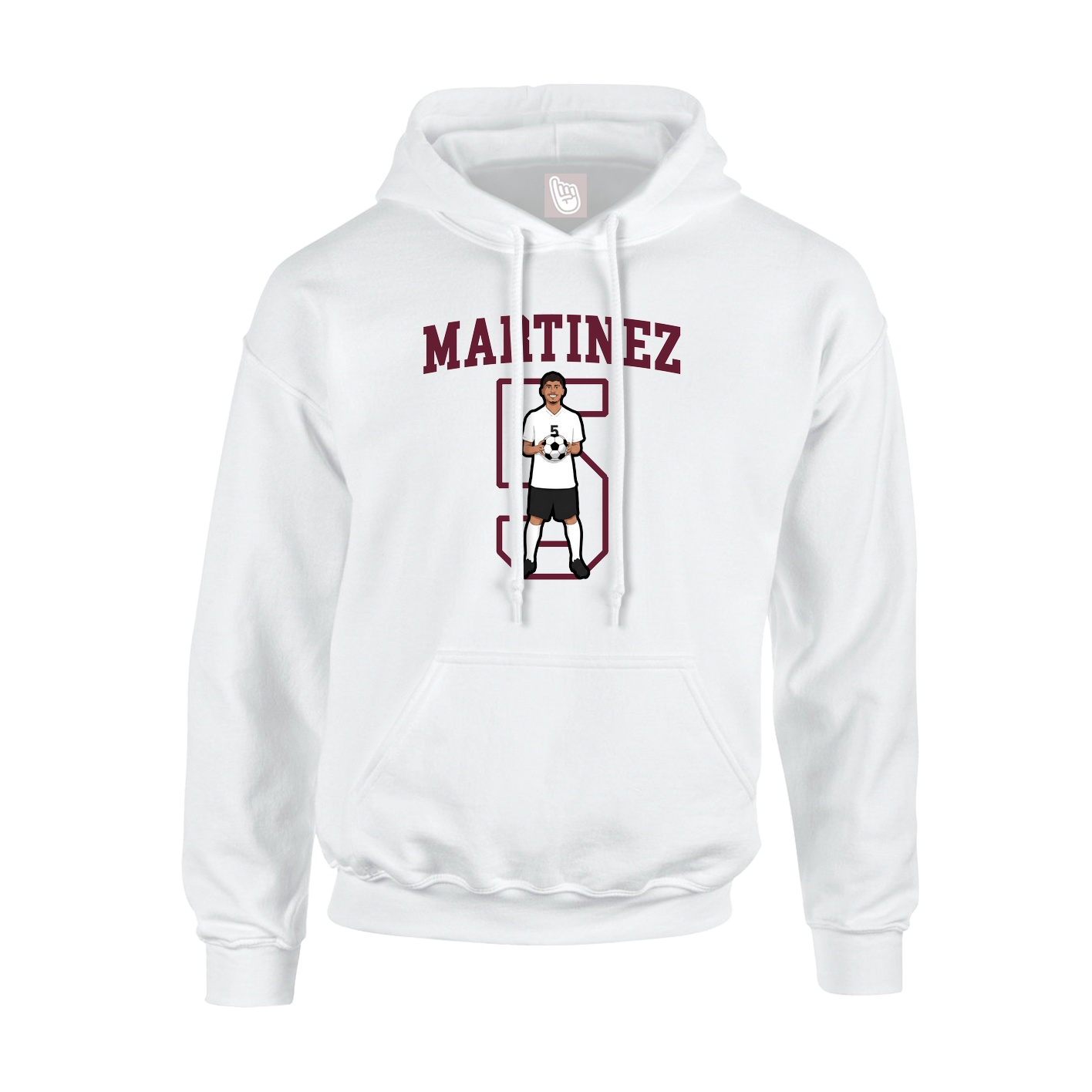 Youth Hoodie — Shirsey in White