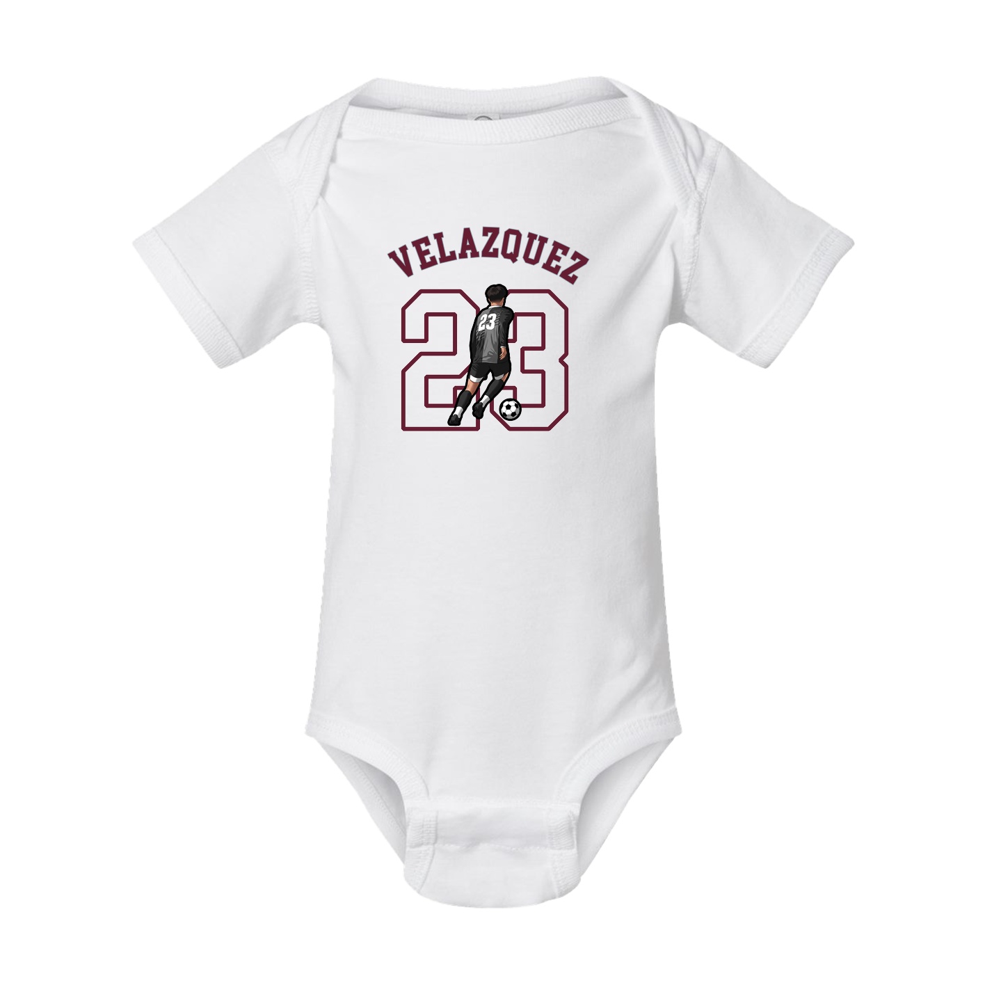 Baby Onesie — Shirsey Arch in White