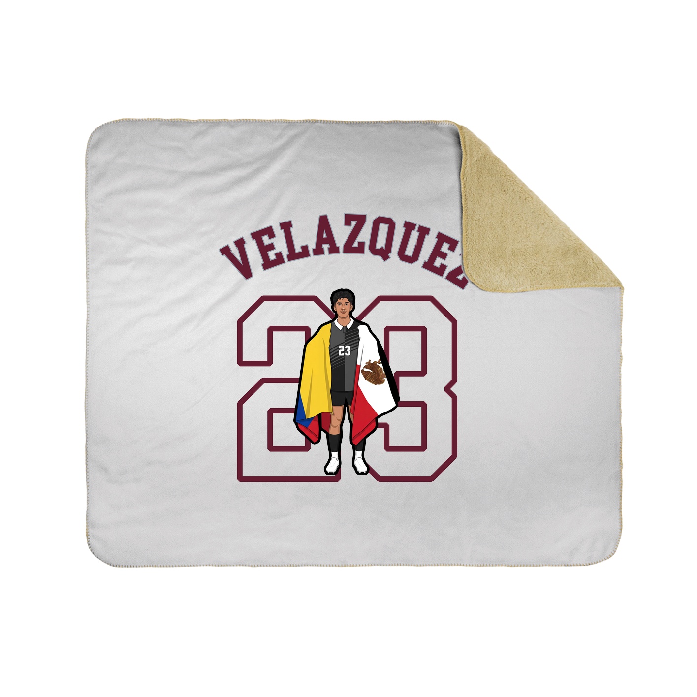 Throw Blanket — Shirsey Arch in White