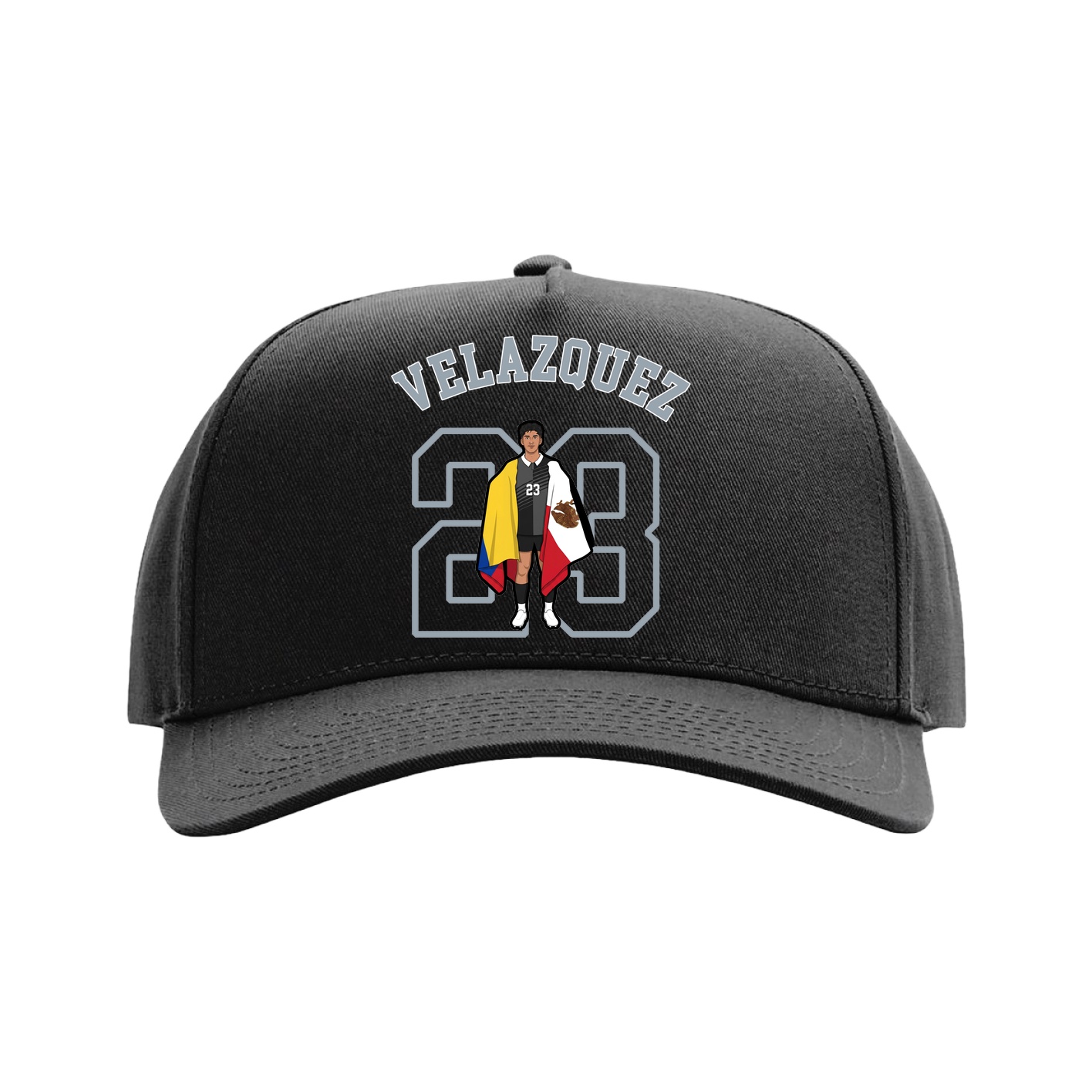 Full Fabric Five-Panel Champ Cap